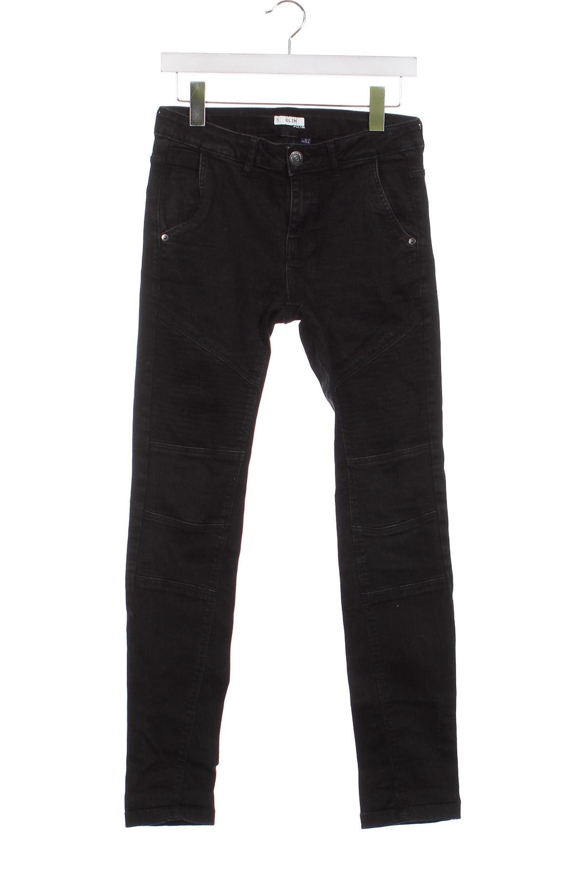 Kinderjeans Kiabi, Größe 15-18y/ 170-176 cm, Farbe Schwarz, Preis 4,04 €