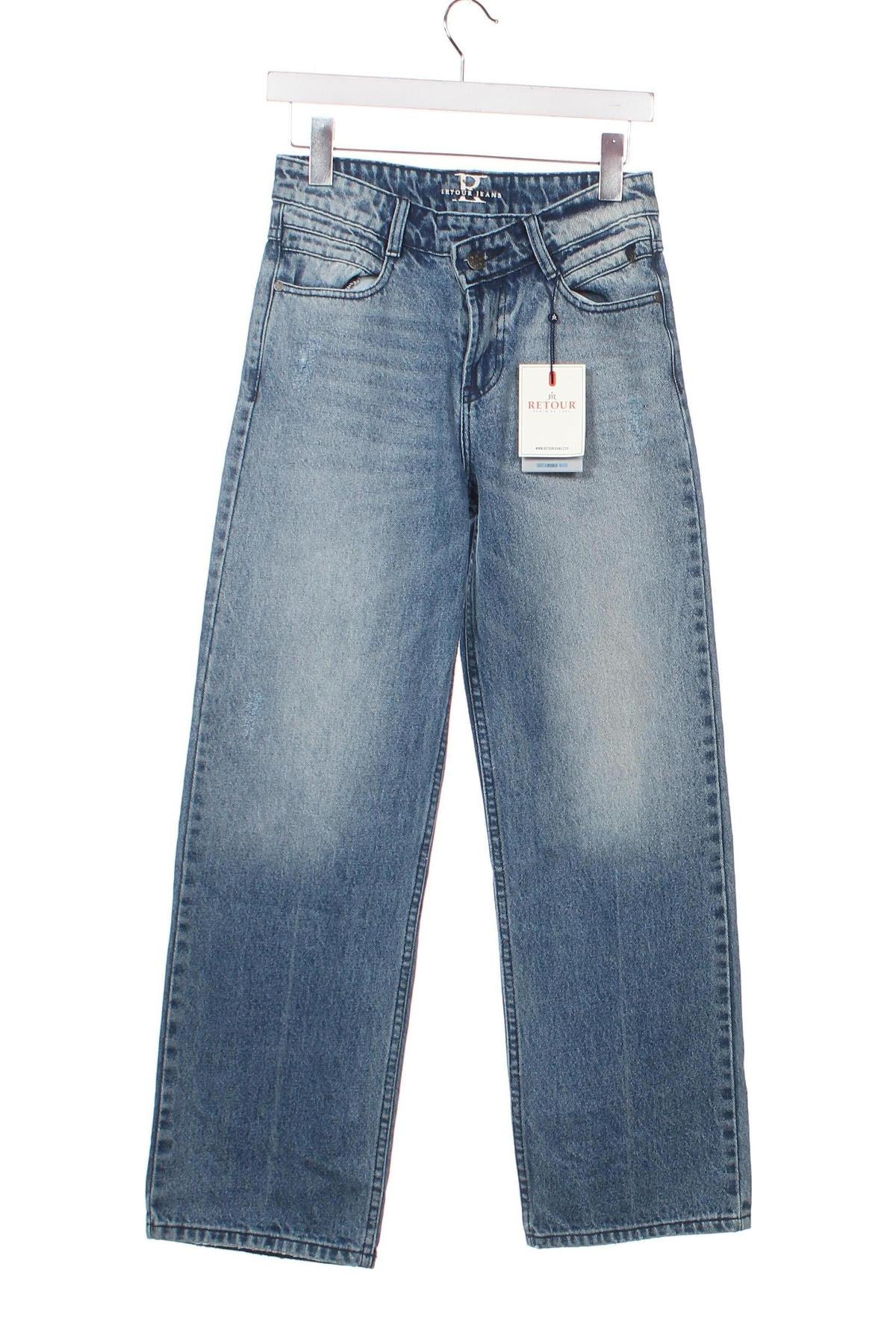 Детски дънки Retour Jeans, Размер 13-14y/ 164-168 см, Цвят Син, Цена 26,55 лв.