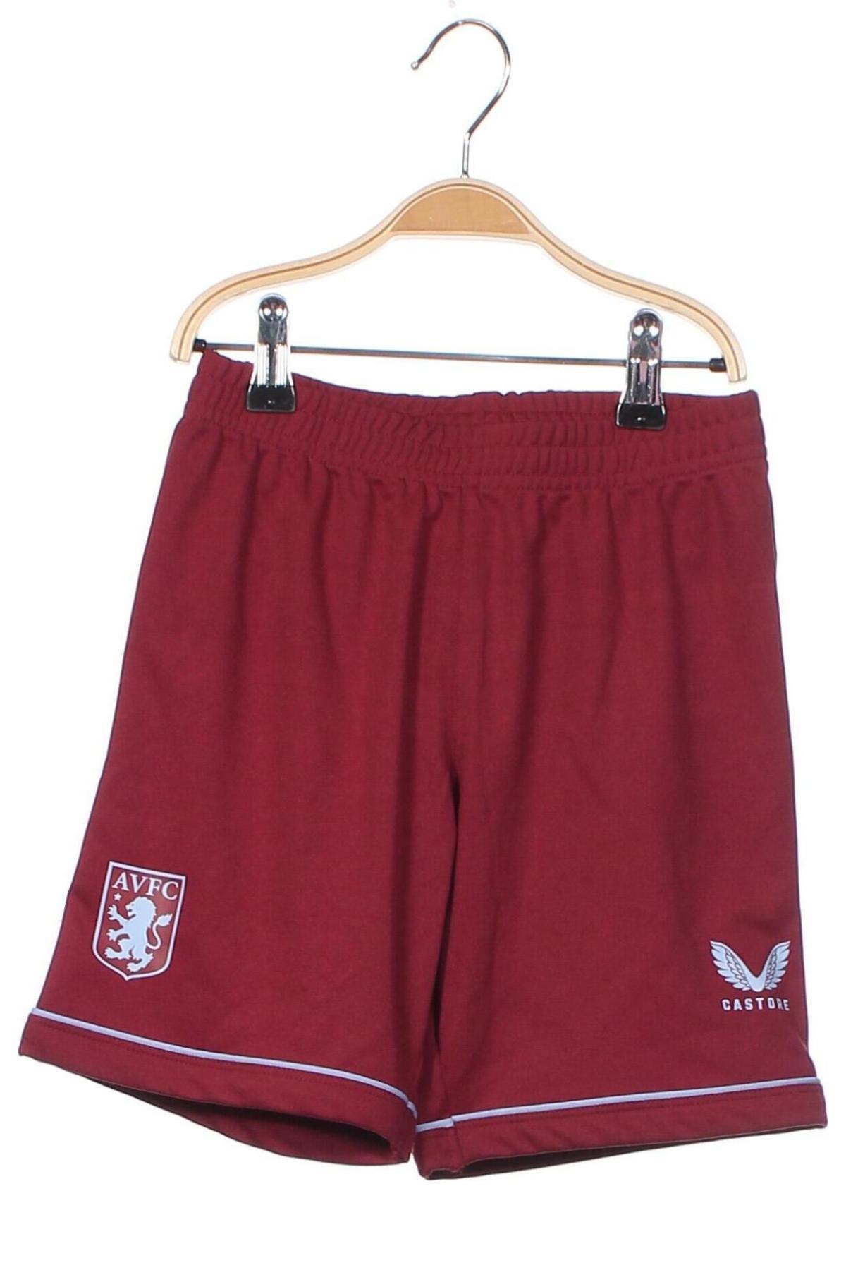 Детски къс панталон Castore, Размер 5-6y/ 116-122 см, Цвят Червен, Цена 8,25 лв.