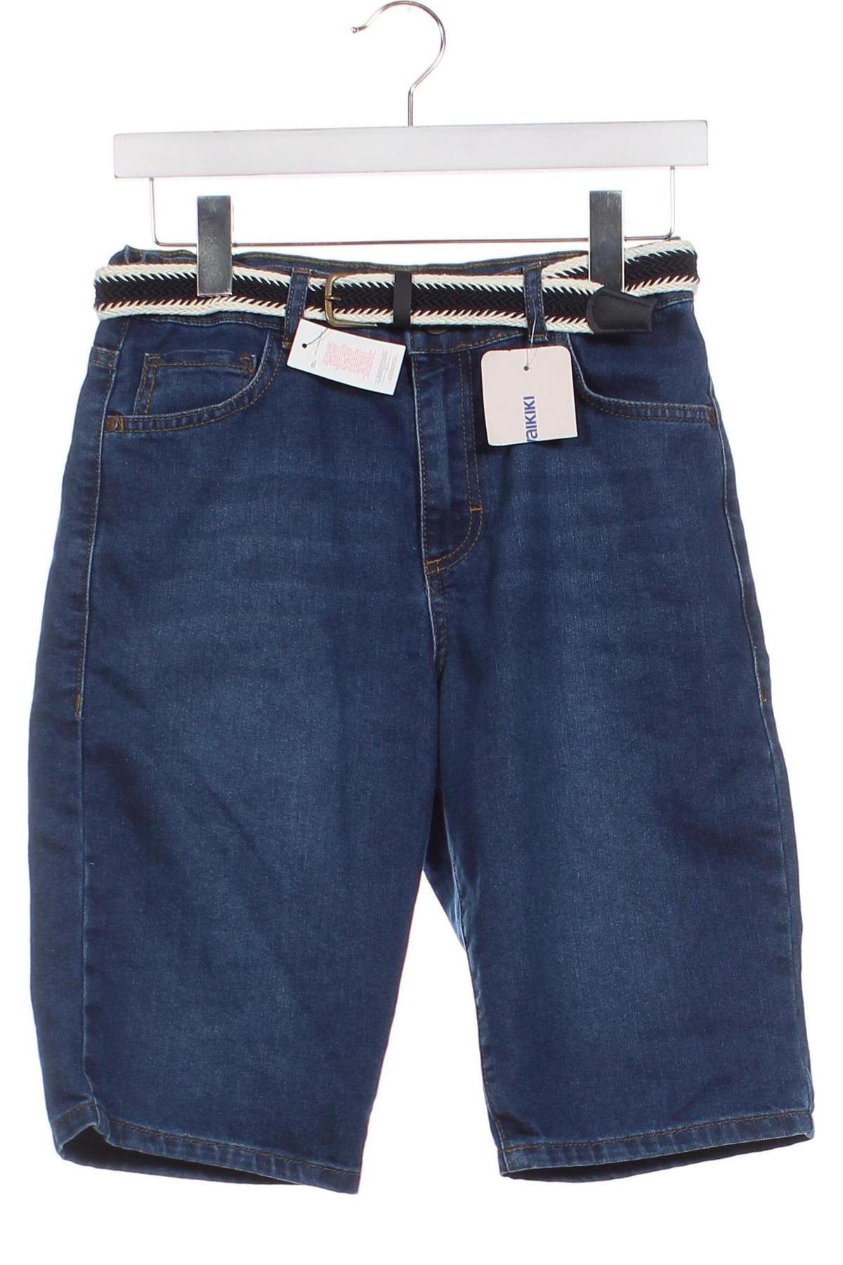 Pantaloni scurți pentru copii LC Waikiki, Mărime 11-12y/ 152-158 cm, Culoare Albastru, Preț 109,69 Lei