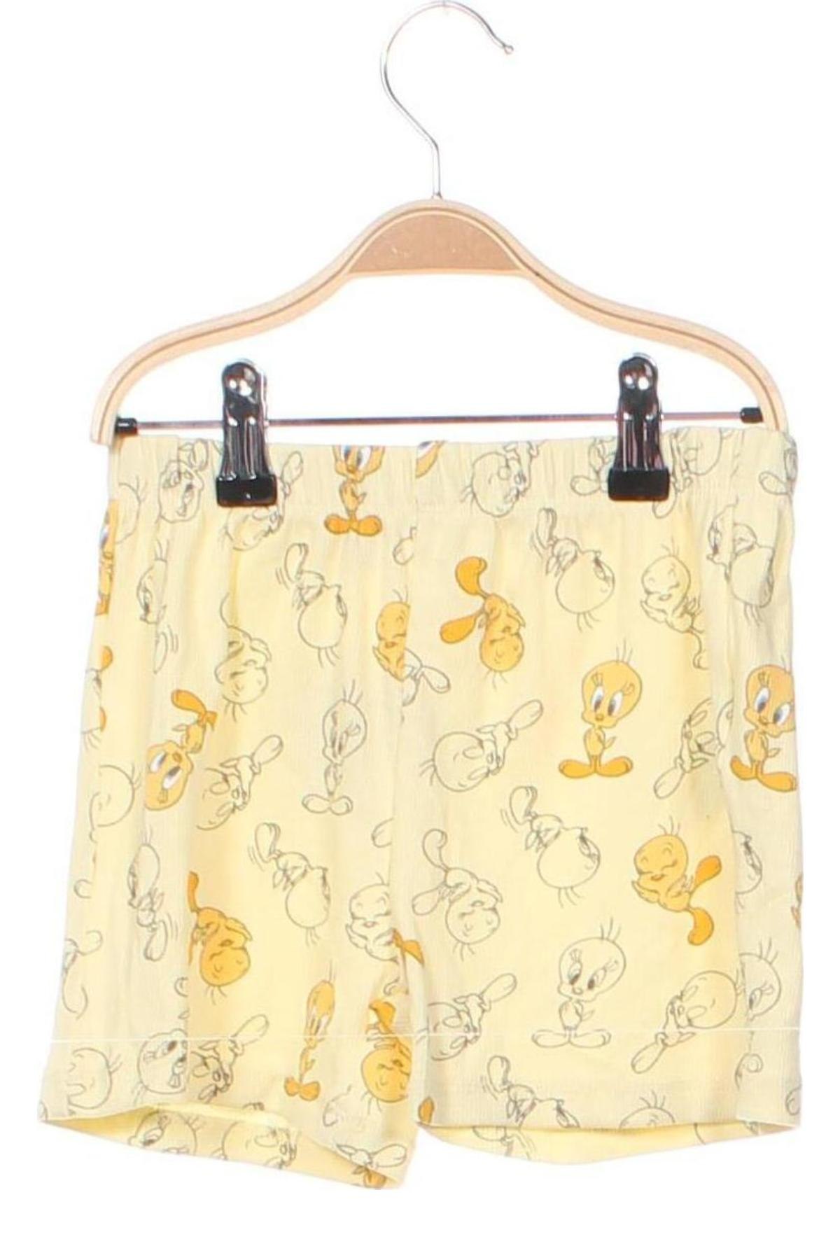 Παιδικό κοντό παντελόνι Zara, Μέγεθος 7-8y/ 128-134 εκ., Χρώμα Κίτρινο, Τιμή 25,26 €