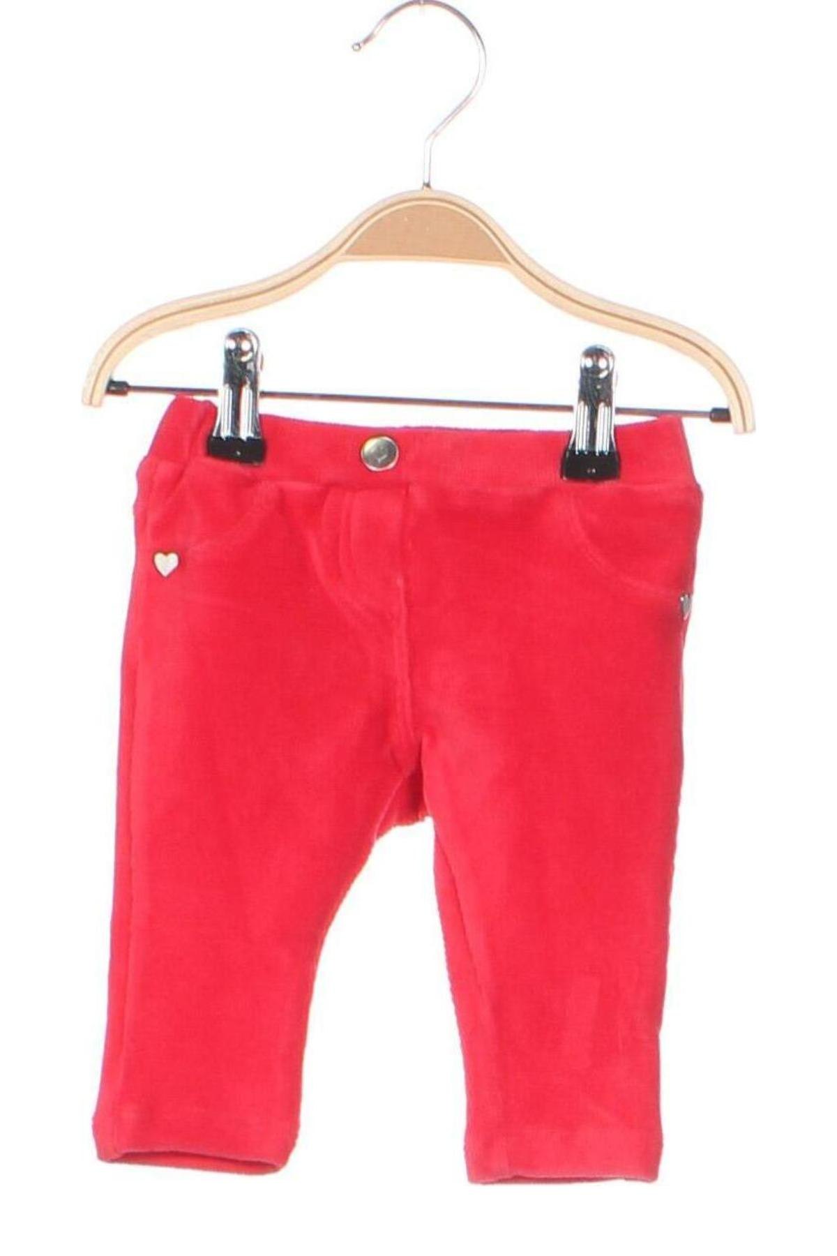 Pantaloni pentru copii Chicco, Mărime 1-2m/ 50-56 cm, Culoare Roșu, Preț 155,26 Lei