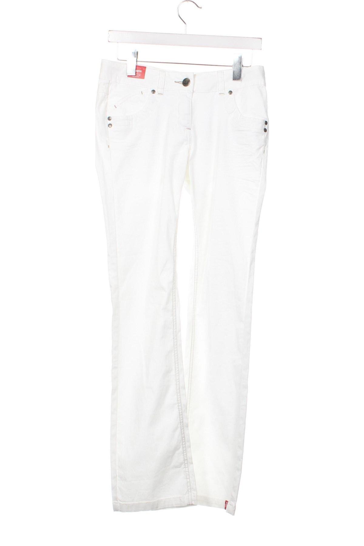 Παιδικό παντελόνι Edc By Esprit, Μέγεθος 14-15y/ 168-170 εκ., Χρώμα Λευκό, Τιμή 29,69 €
