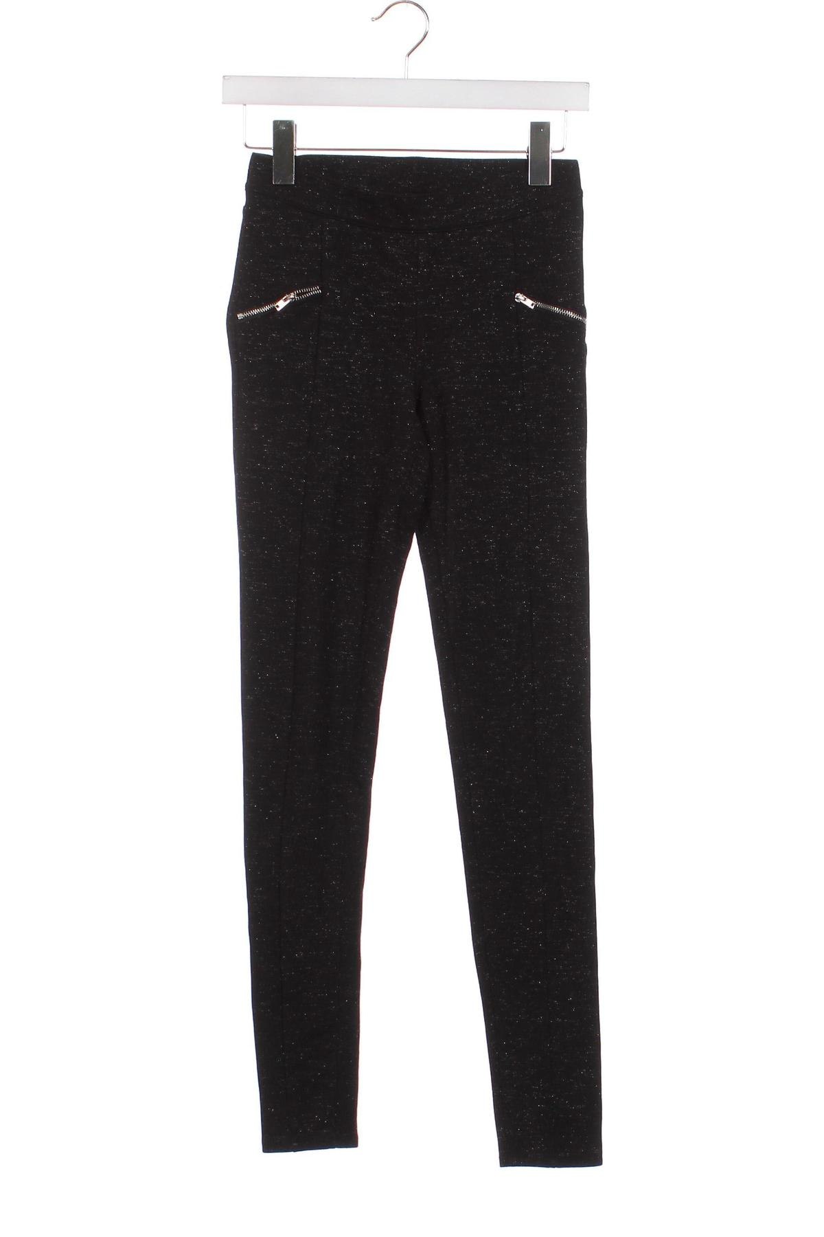 Детски панталон H&M, Размер 15-18y/ 170-176 см, Цвят Черен, Цена 7,28 лв.