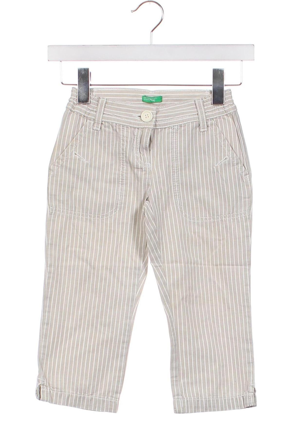 Pantaloni pentru copii United Colors Of Benetton, Mărime 2-3y/ 98-104 cm, Culoare Bej, Preț 78,95 Lei