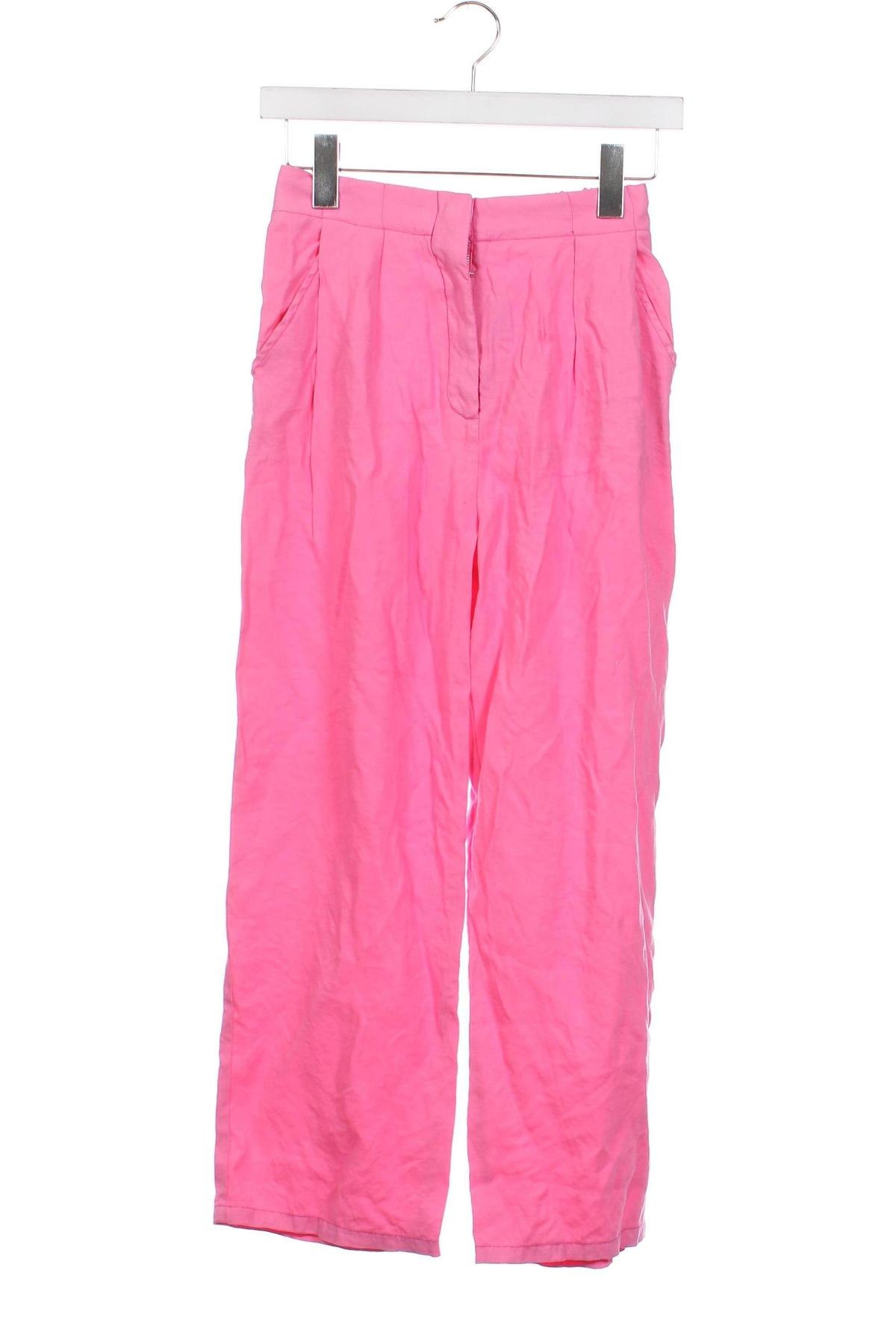 Детски панталон Zara, Размер 13-14y/ 164-168 см, Цвят Розов, Цена 59,00 лв.