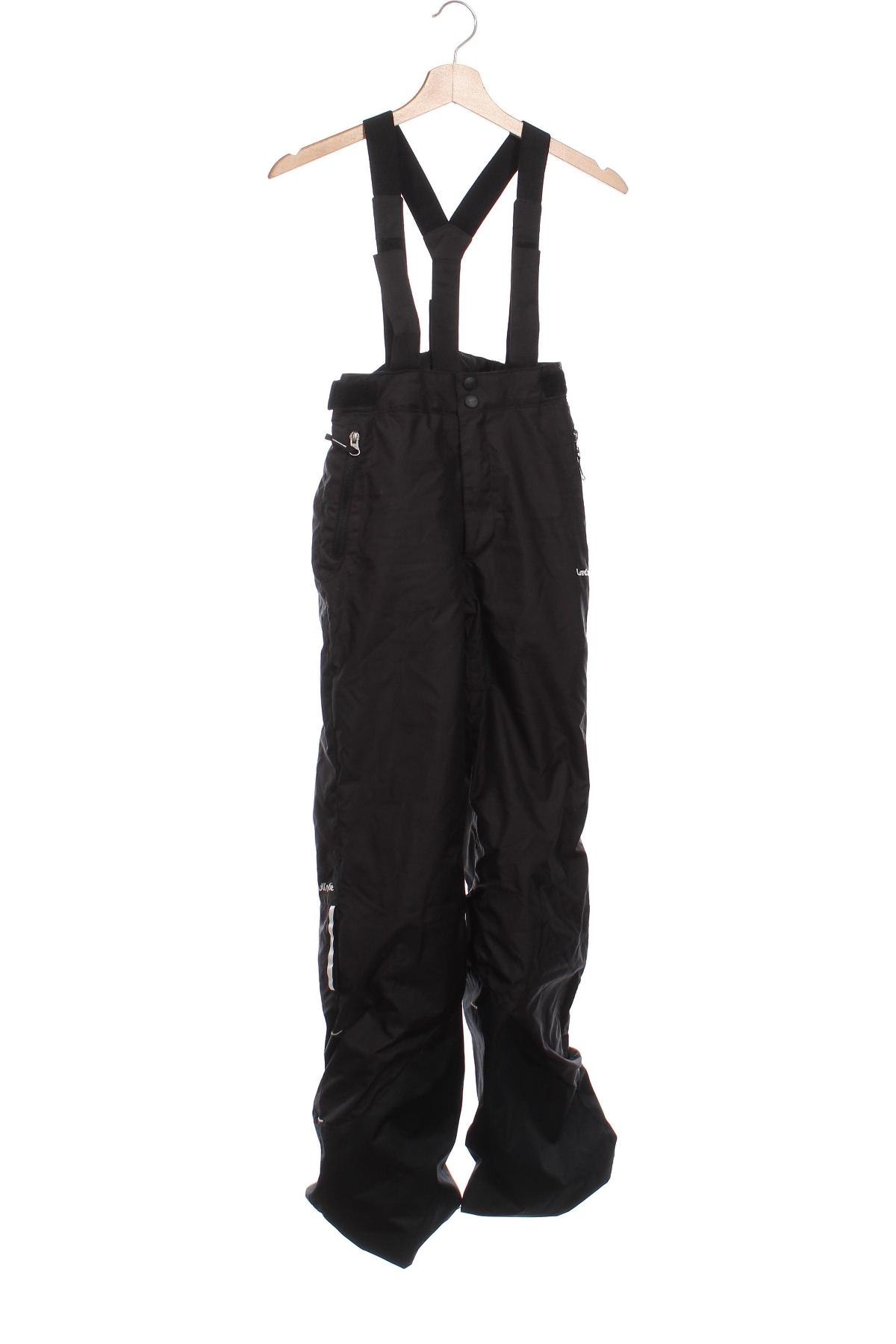 Παιδικό παντελόνι για χειμερινά σπορ Decathlon, Μέγεθος 10-11y/ 146-152 εκ., Χρώμα Μαύρο, Τιμή 16,44 €