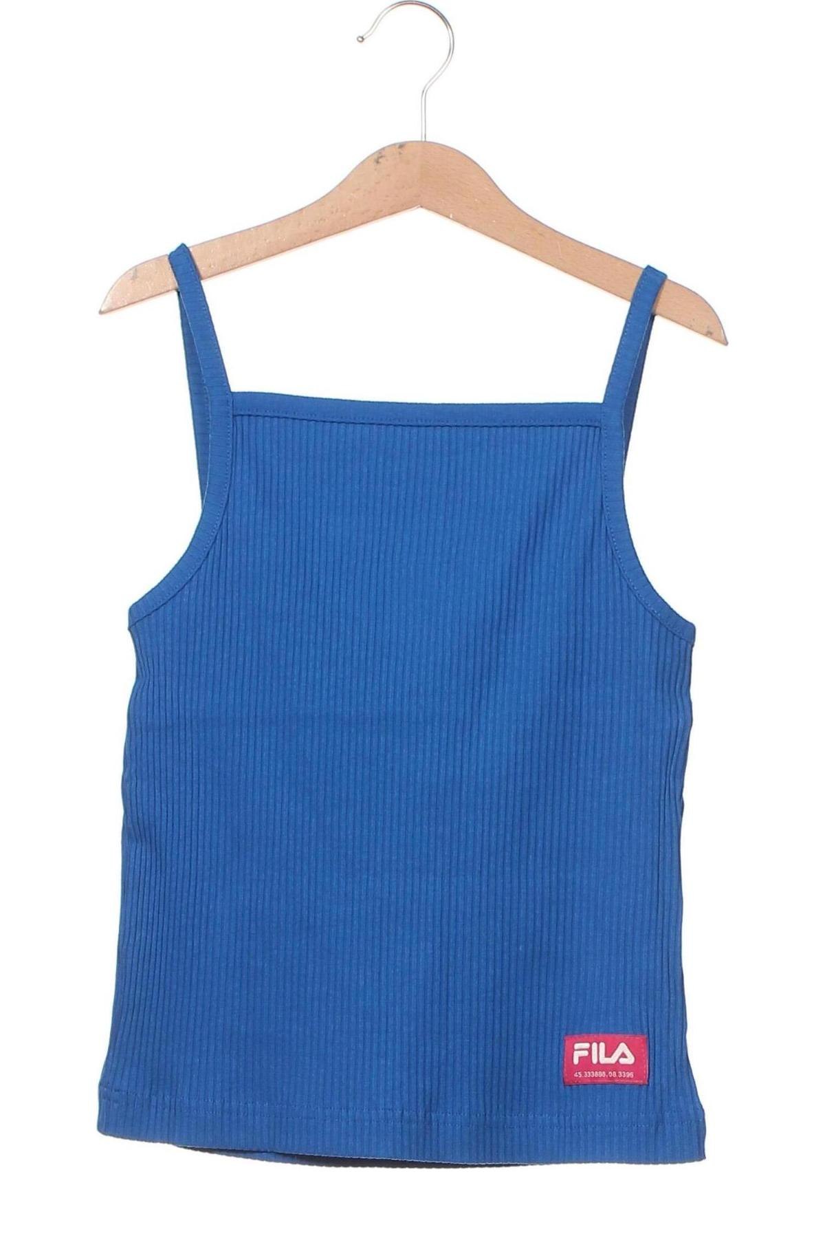Μπλουζάκι αμάνικο παιδικό FILA, Μέγεθος 10-11y/ 146-152 εκ., Χρώμα Μπλέ, Τιμή 11,92 €