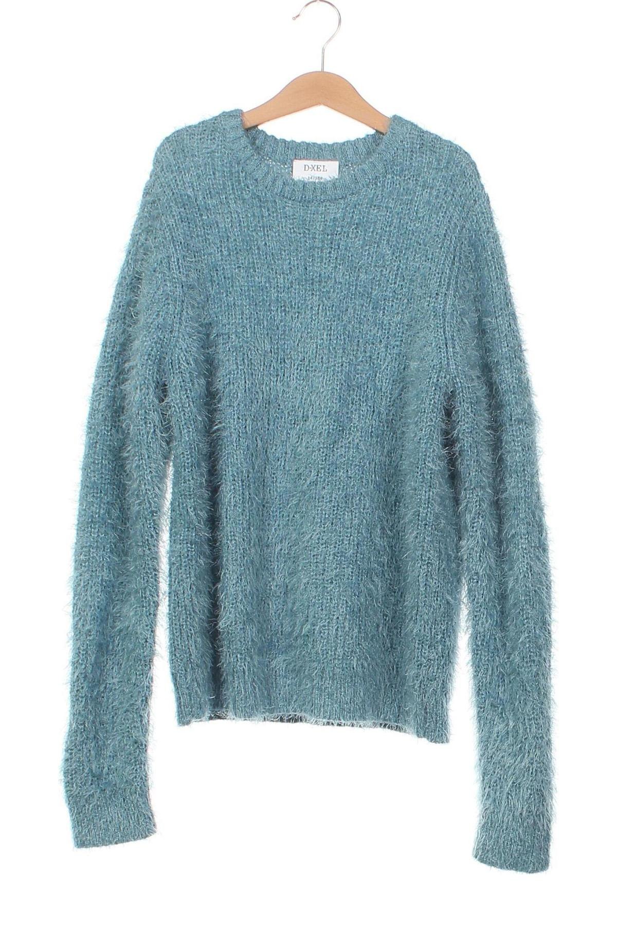 Детски пуловер D-Xel, Размер 13-14y/ 164-168 см, Цвят Син, Цена 15,66 лв.