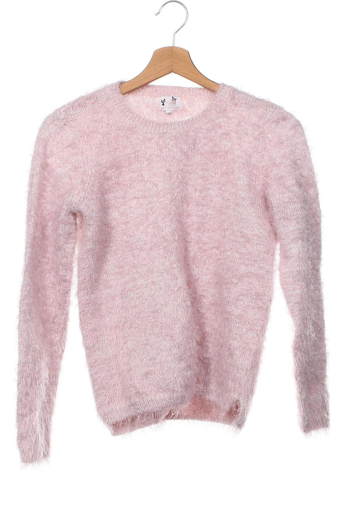 Детски пуловер Pocopiano, Размер 10-11y/ 146-152 см, Цвят Розов, Цена 8,06 лв.