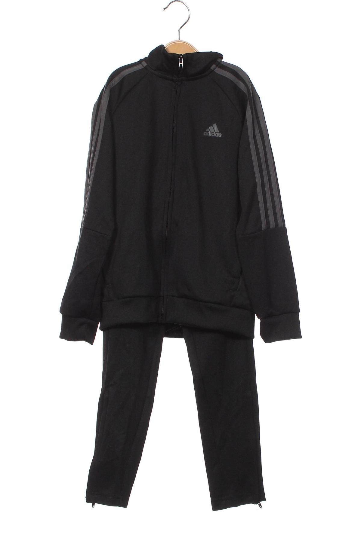 Kinder Trainingsanzug Adidas, Größe 6-7y/ 122-128 cm, Farbe Schwarz, Preis € 76,80