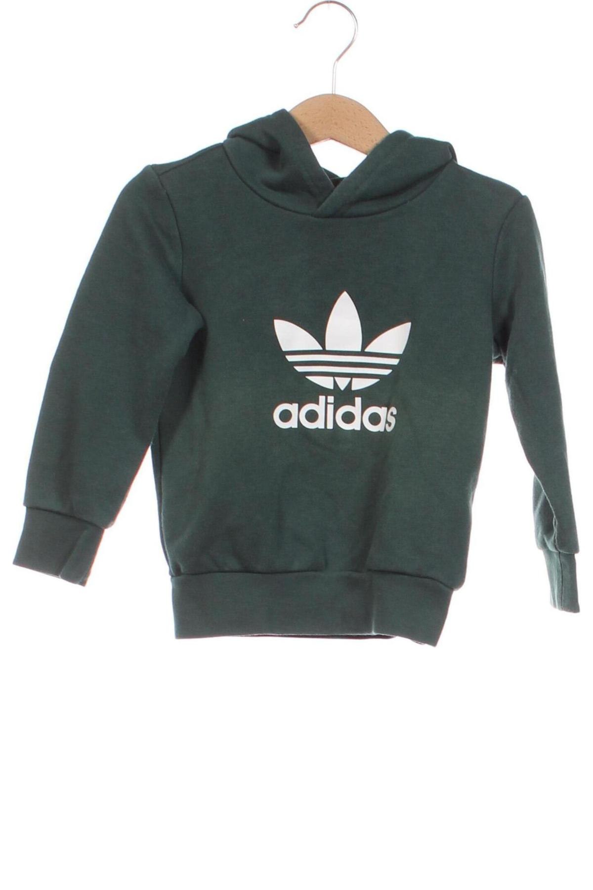 Dziecięca bluza Adidas Originals, Rozmiar 18-24m/ 86-98 cm, Kolor Zielony, Cena 163,13 zł
