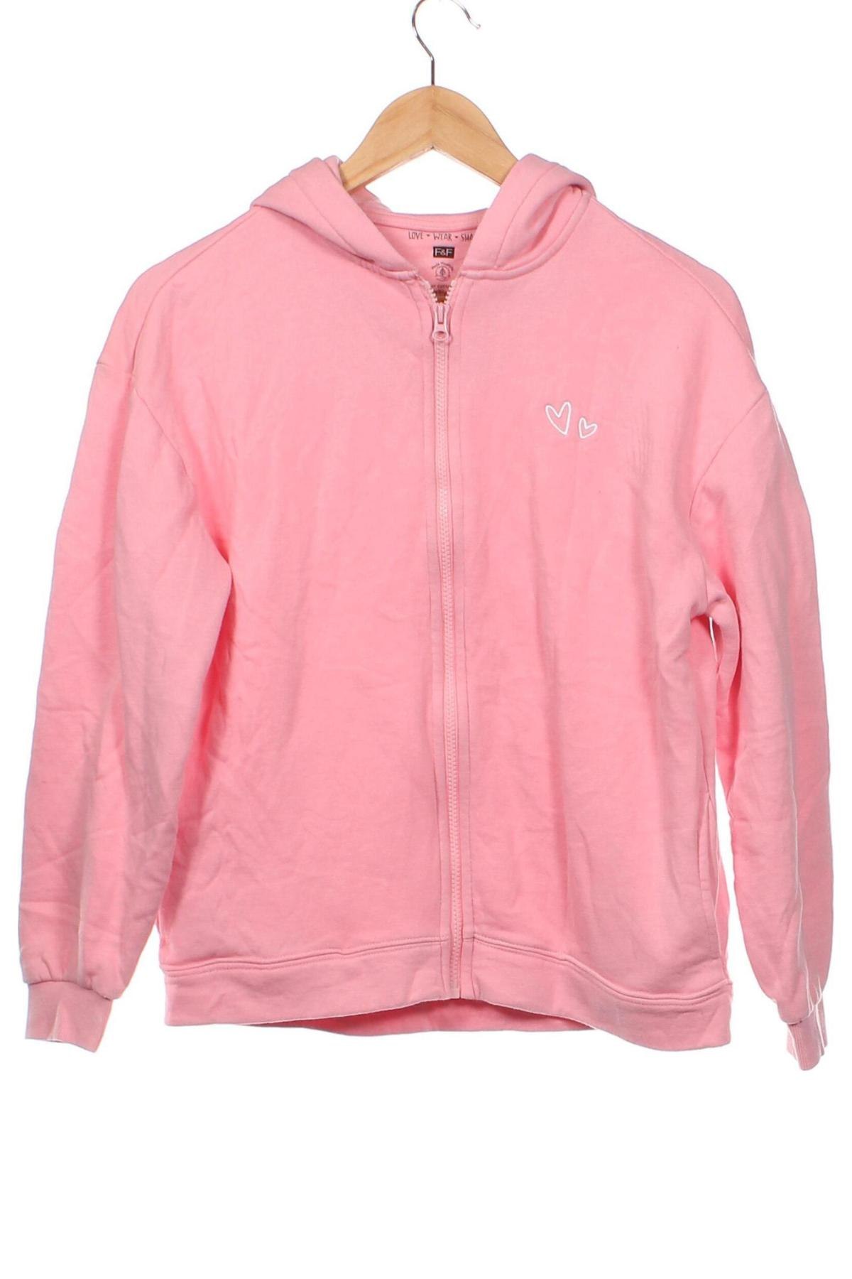 Kinder Sweatshirts F&F, Größe 13-14y/ 164-168 cm, Farbe Rosa, Preis 8,18 €