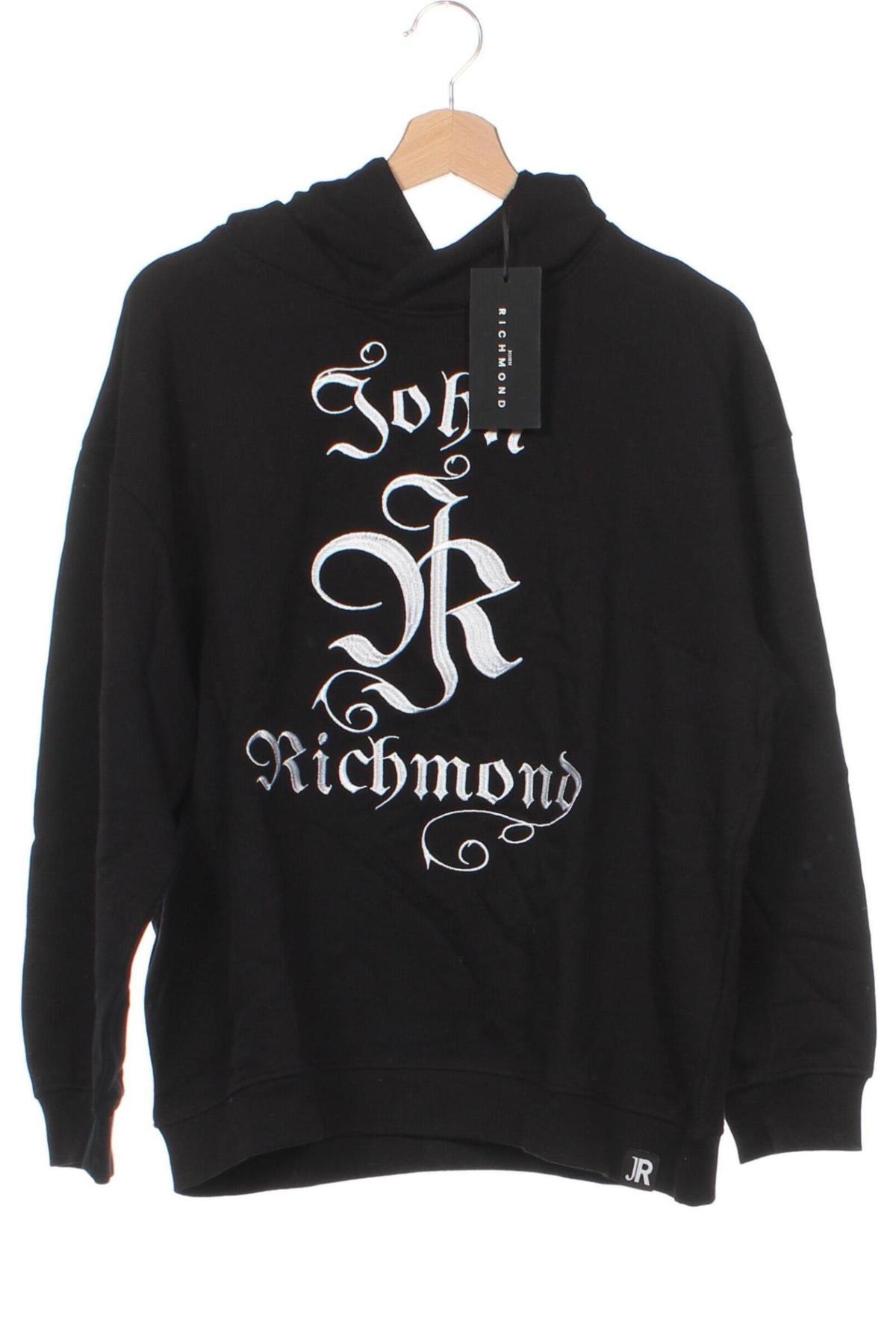 Kinder Sweatshirts John Richmond, Größe 15-18y/ 170-176 cm, Farbe Schwarz, Preis € 32,51