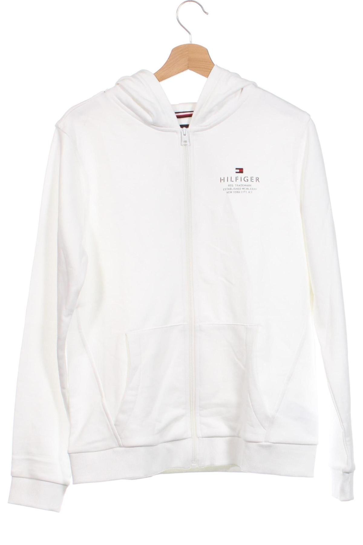 Kinder Sweatshirts Tommy Hilfiger, Größe 15-18y/ 170-176 cm, Farbe Weiß, Preis 61,34 €