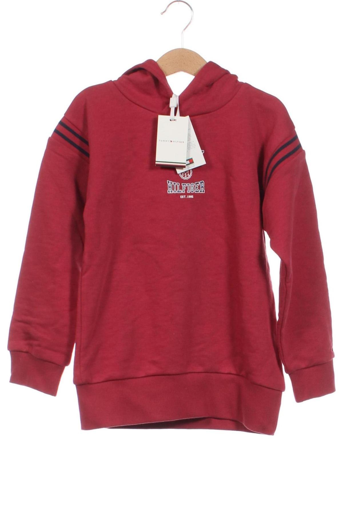 Gyerek sweatshirt Tommy Hilfiger, Méret 5-6y / 116-122 cm, Szín Rózsaszín, Ár 18 546 Ft