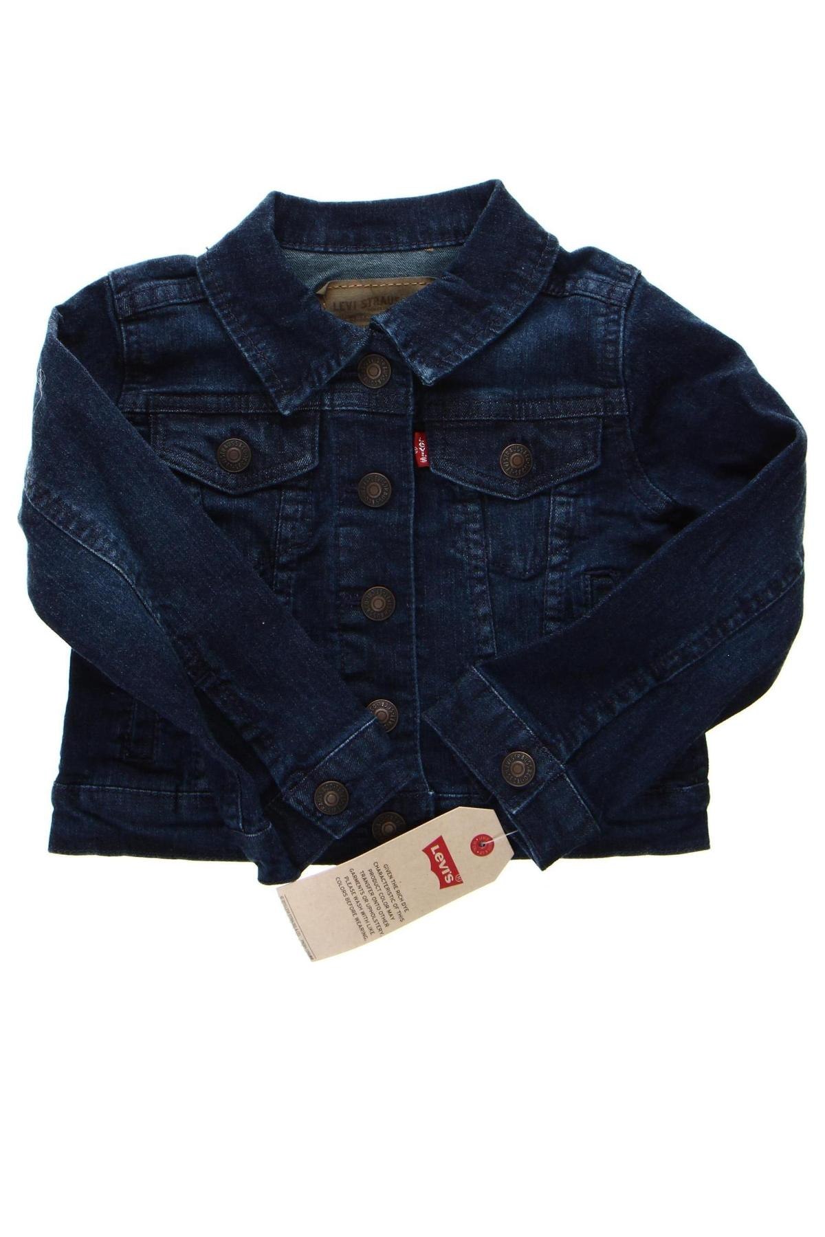 Detská džínsová bunda  Levi's, Veľkosť 9-12m/ 74-80 cm, Farba Modrá, Cena  43,37 €