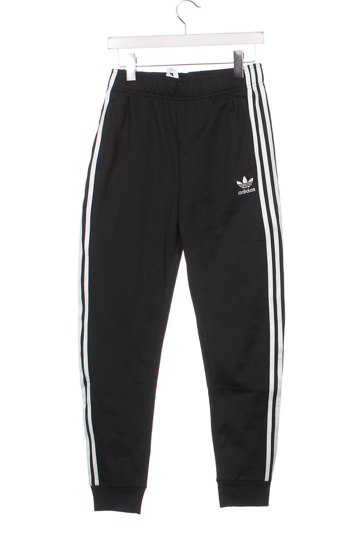 Dziecięce spodnie sportowe Adidas Originals, Rozmiar 13-14y/ 164-168 cm, Kolor Czarny, Cena 237,23 zł