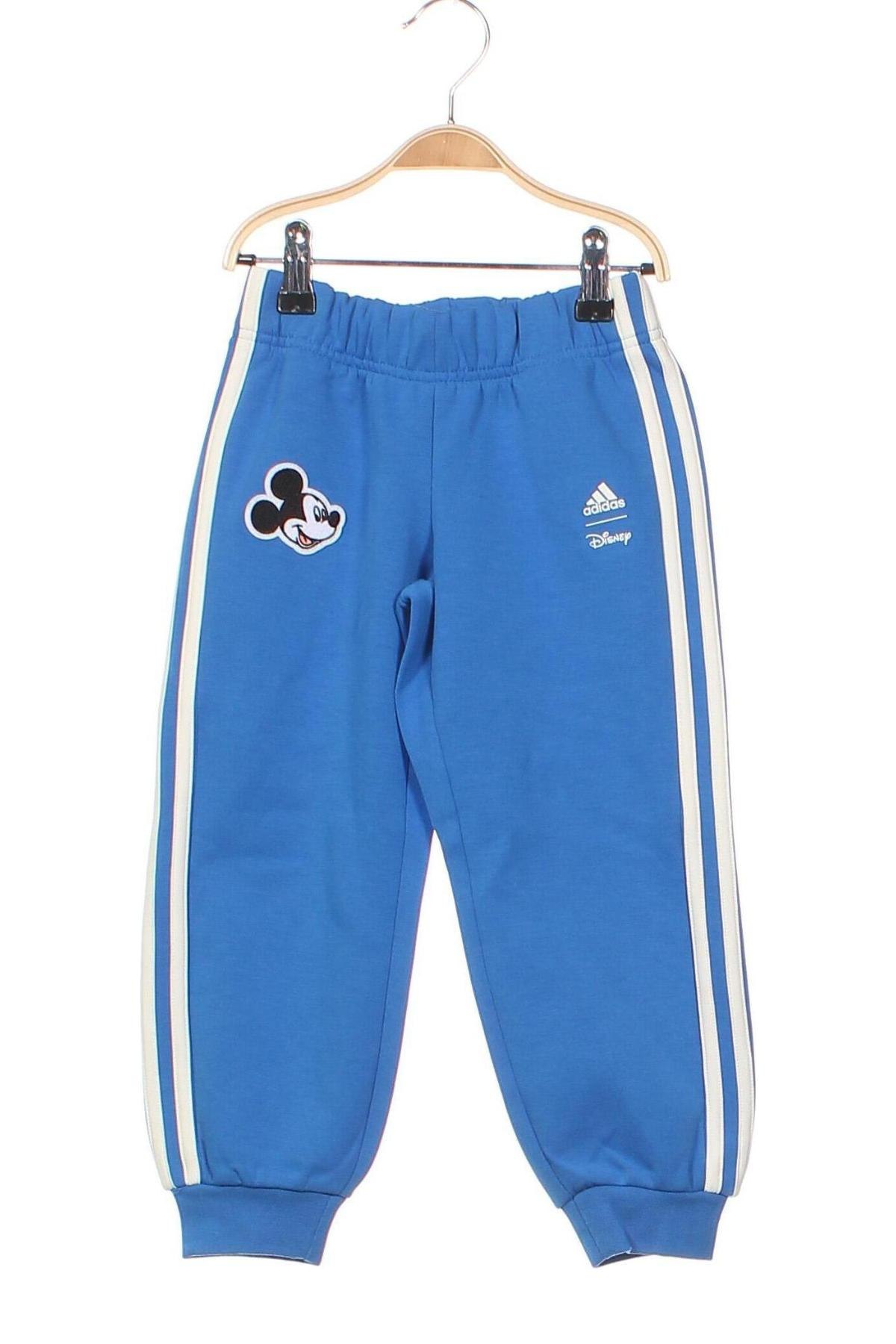 Kinder Sporthose Adidas, Größe 3-4y/ 104-110 cm, Farbe Blau, Preis 39,92 €