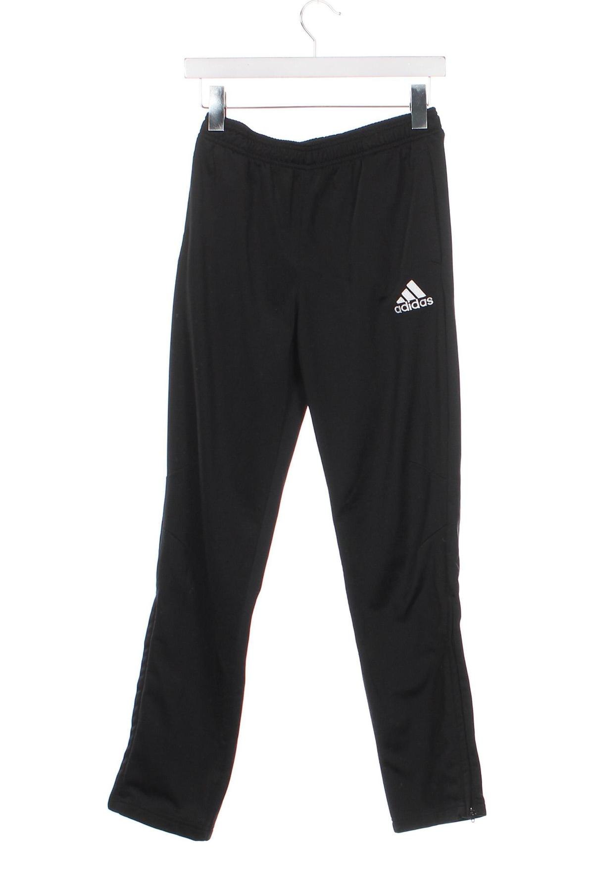 Детско спортно долнище Adidas, Размер 13-14y/ 164-168 см, Цвят Черен, Цена 32,40 лв.