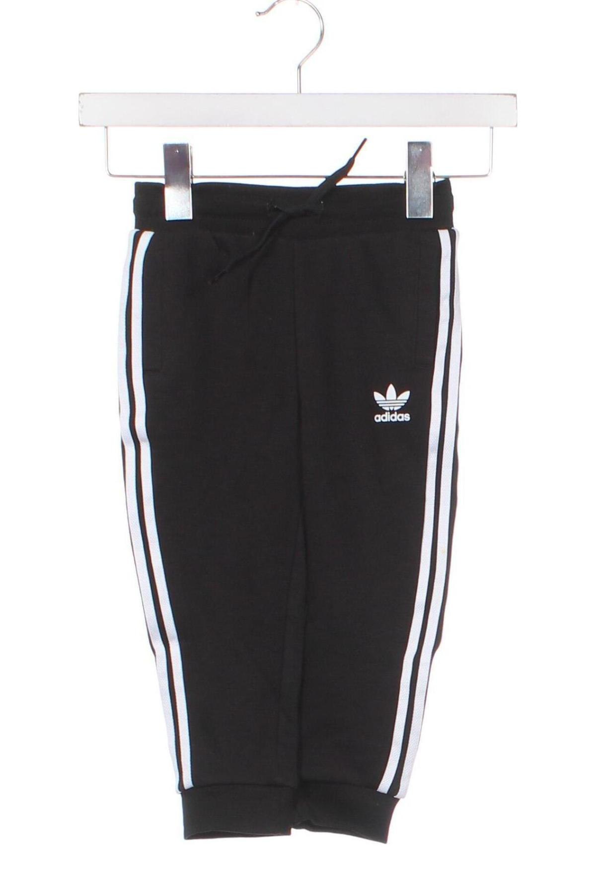 Dziecięce spodnie sportowe Adidas Originals, Rozmiar 2-3y/ 98-104 cm, Kolor Czarny, Cena 130,61 zł