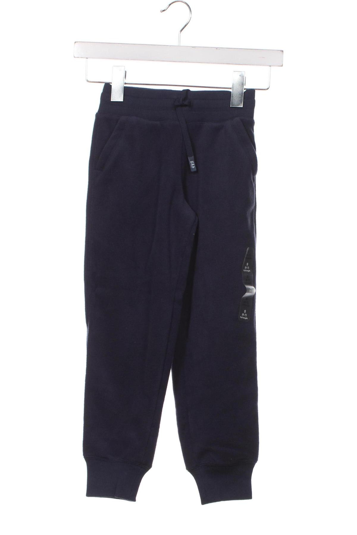 Pantaloni de trening, pentru copii Gap Kids, Mărime 6-7y/ 122-128 cm, Culoare Albastru, Preț 93,16 Lei