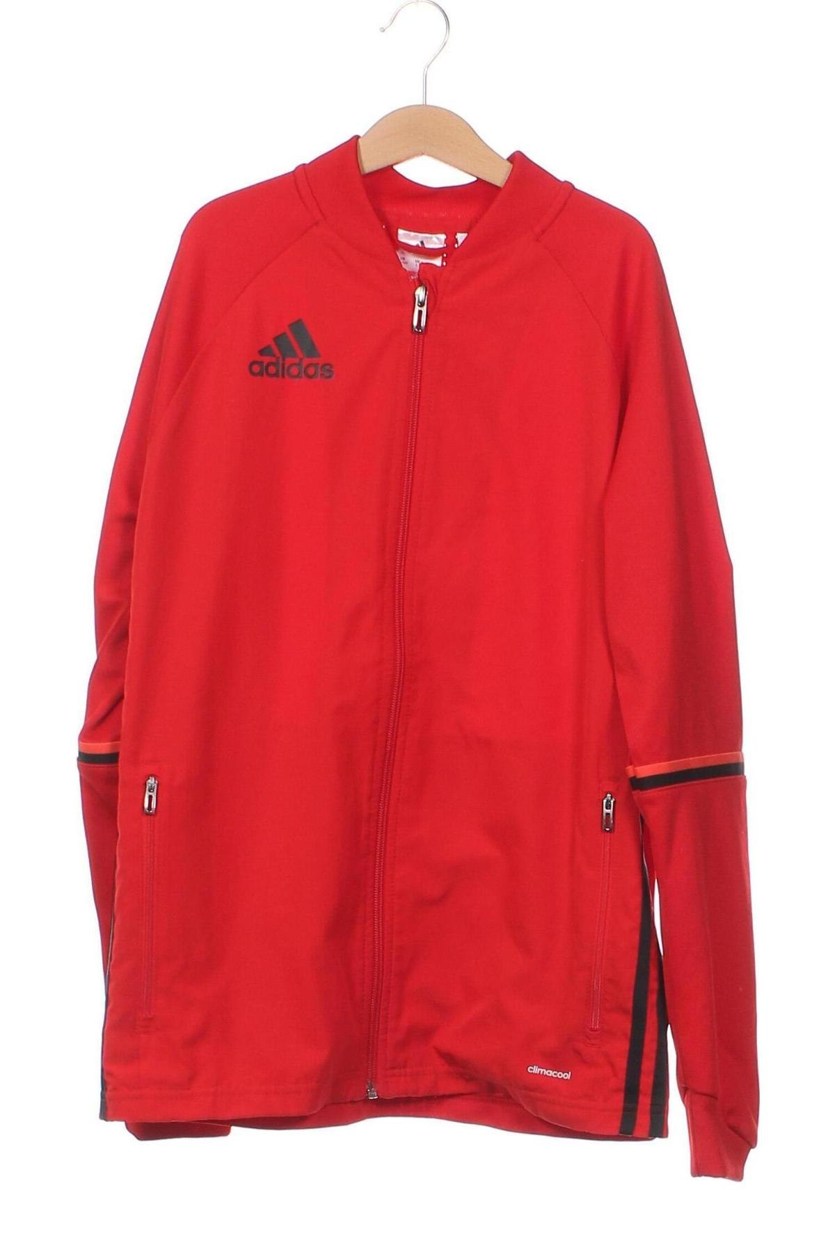 Detská športová horná časť  Adidas, Veľkosť 13-14y/ 164-168 cm, Farba Červená, Cena  15,62 €