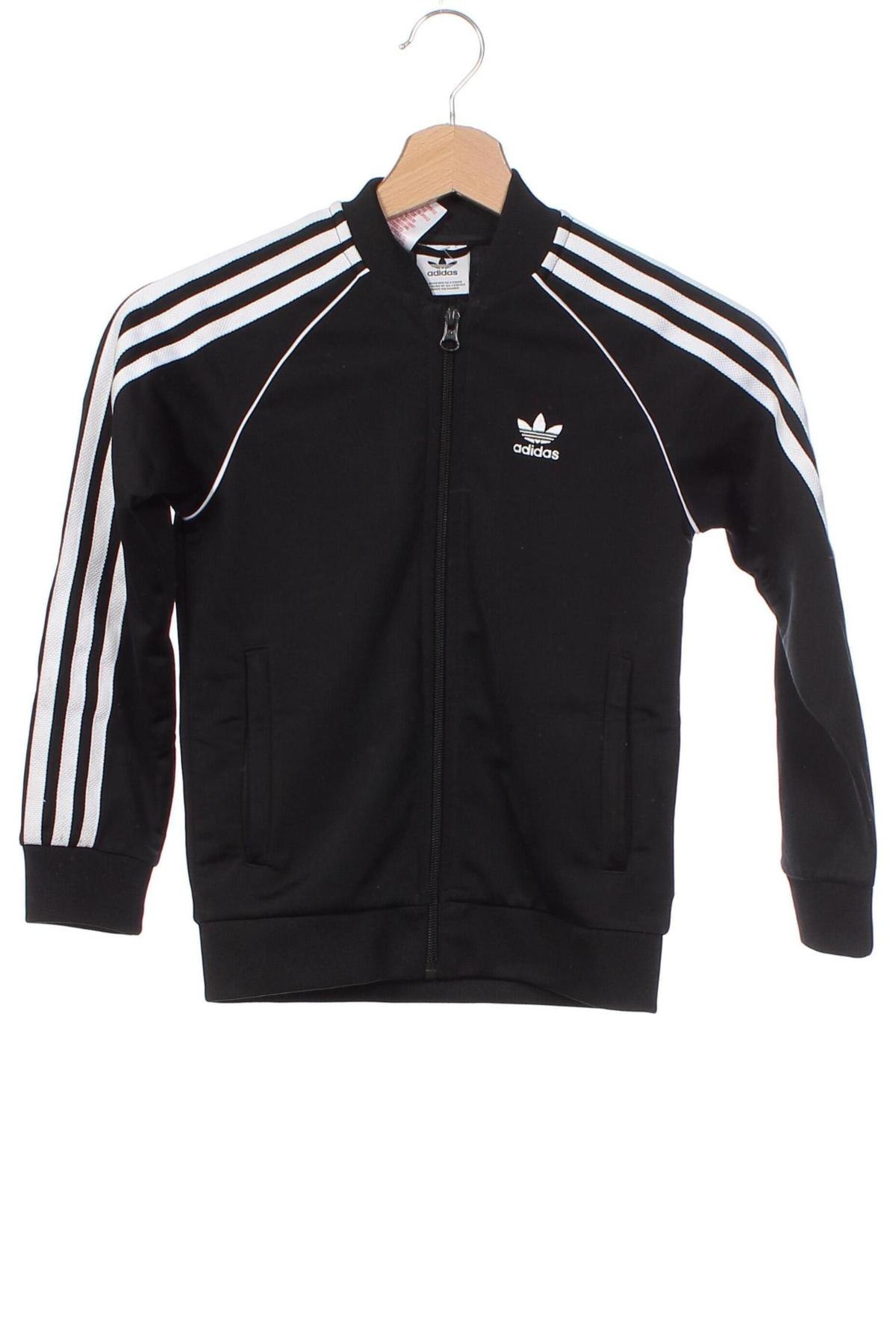 Detská športová horná časť  Adidas Originals, Veľkosť 6-7y/ 122-128 cm, Farba Čierna, Cena  26,68 €