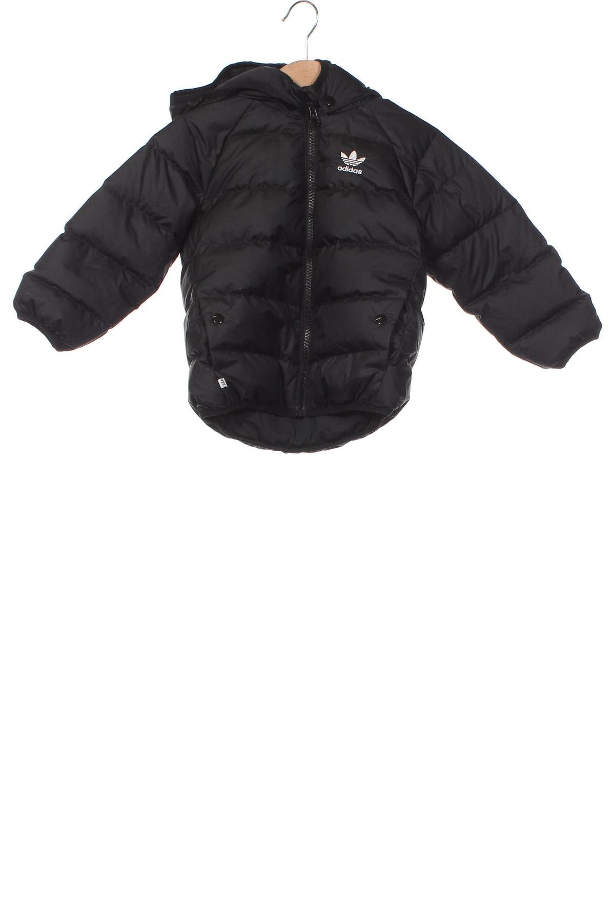 Dziecięca kurtka Adidas Originals, Rozmiar 18-24m/ 86-98 cm, Kolor Czarny, Cena 381,43 zł