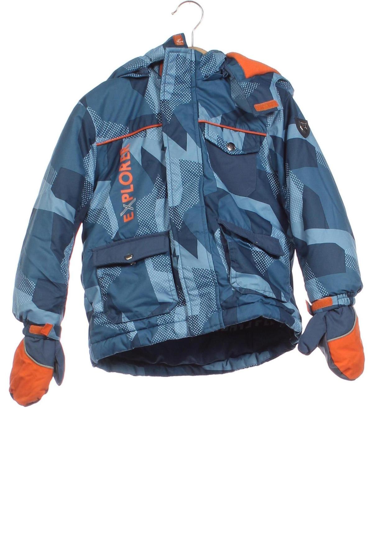 Kinderjacke für Wintersport, Größe 3-4y/ 104-110 cm, Farbe Blau, Preis 13,15 €