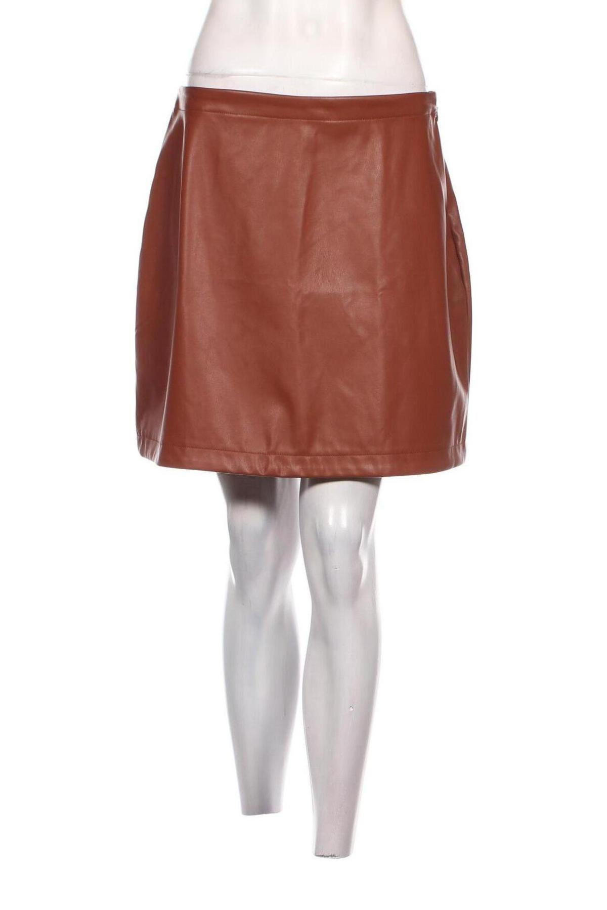 Δερμάτινη φούστα Gap, Μέγεθος M, Χρώμα Καφέ, Τιμή 5,61 €