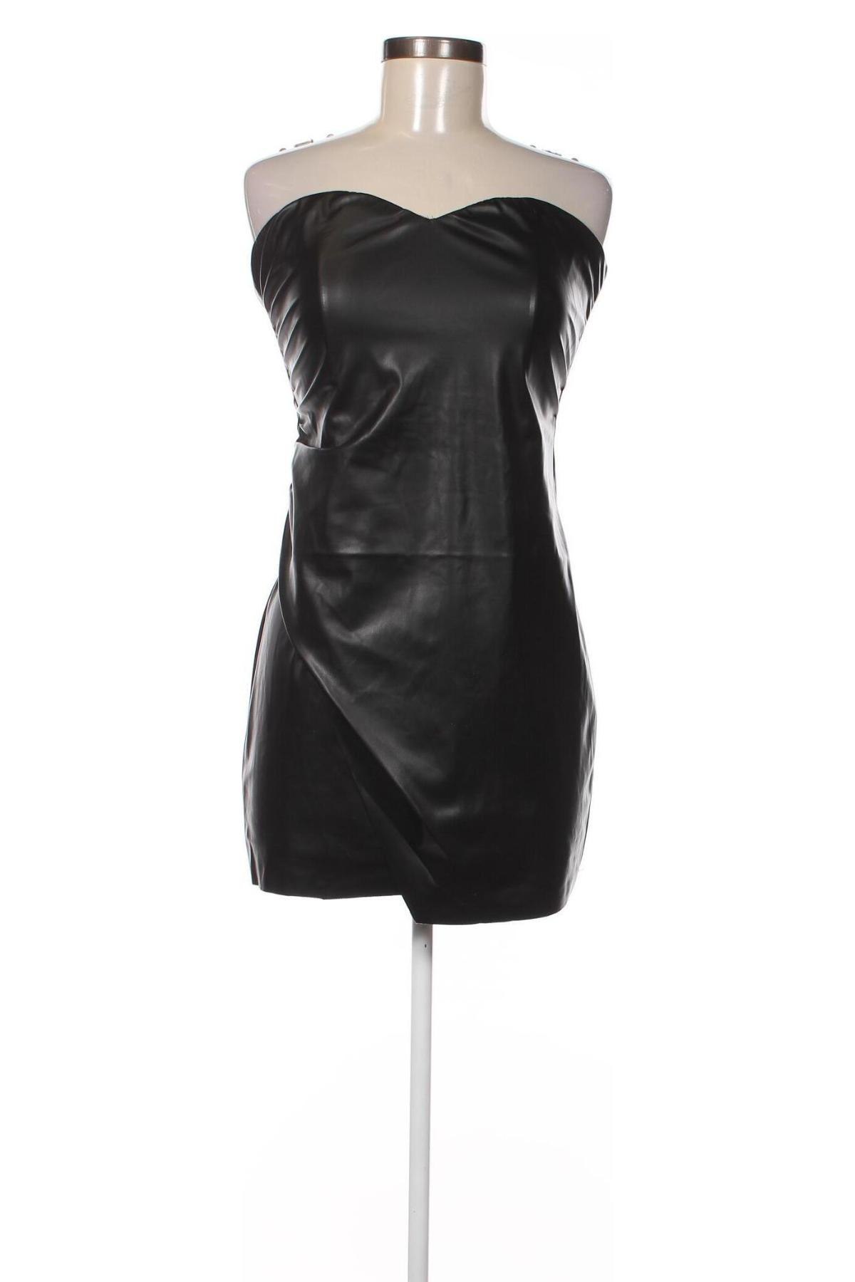 Δερμάτινο φόρεμα Even&Odd, Μέγεθος M, Χρώμα Μαύρο, Τιμή 47,94 €
