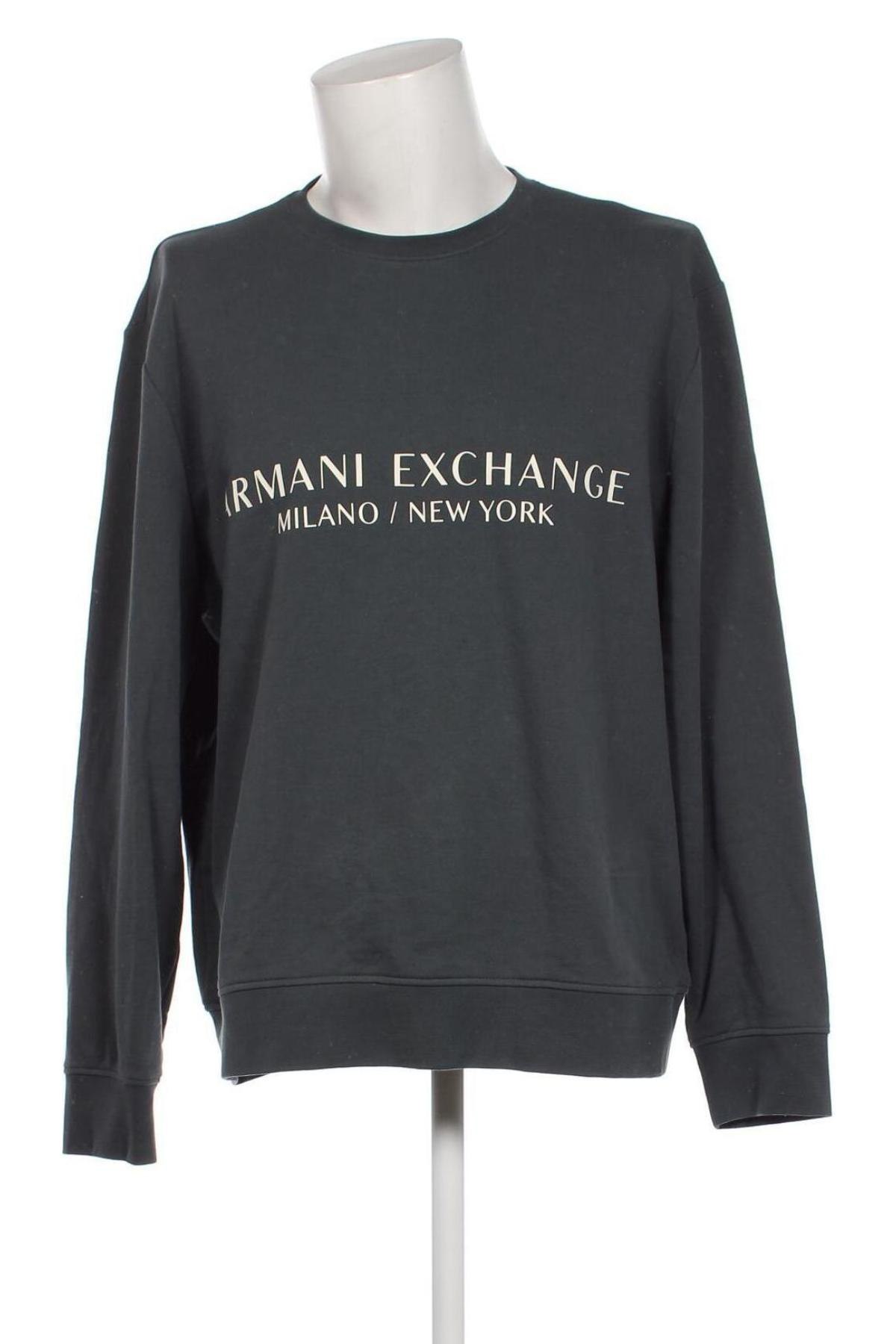 Pánské tričko  Armani Exchange, Velikost XXL, Barva Modrá, Cena  1 715,00 Kč