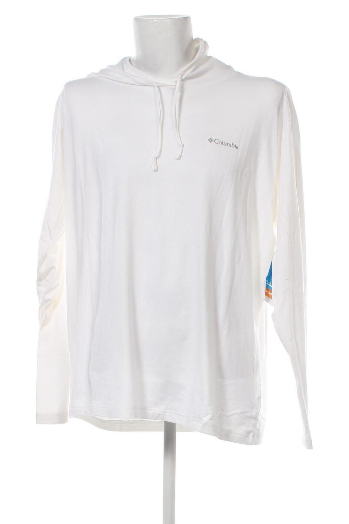 Ανδρική μπλούζα Columbia, Μέγεθος XXL, Χρώμα Λευκό, Τιμή 33,65 €