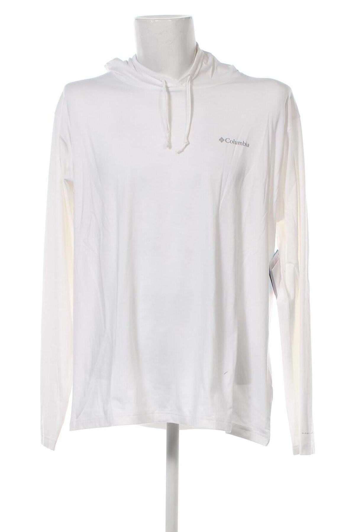 Herren Shirt Columbia, Größe XXL, Farbe Weiß, Preis € 18,40