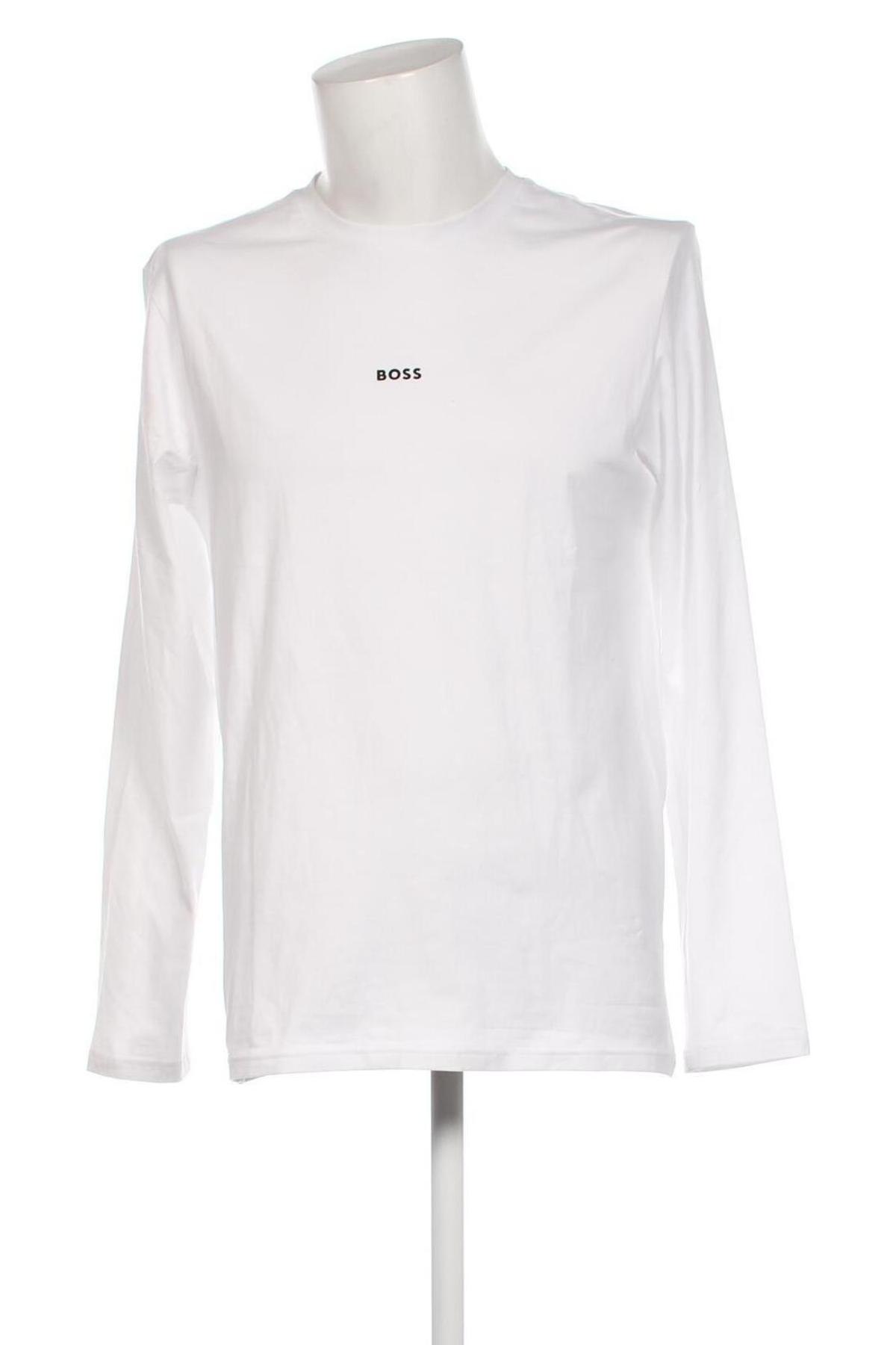 Herren Shirt Hugo Boss, Größe L, Farbe Weiß, Preis € 84,54