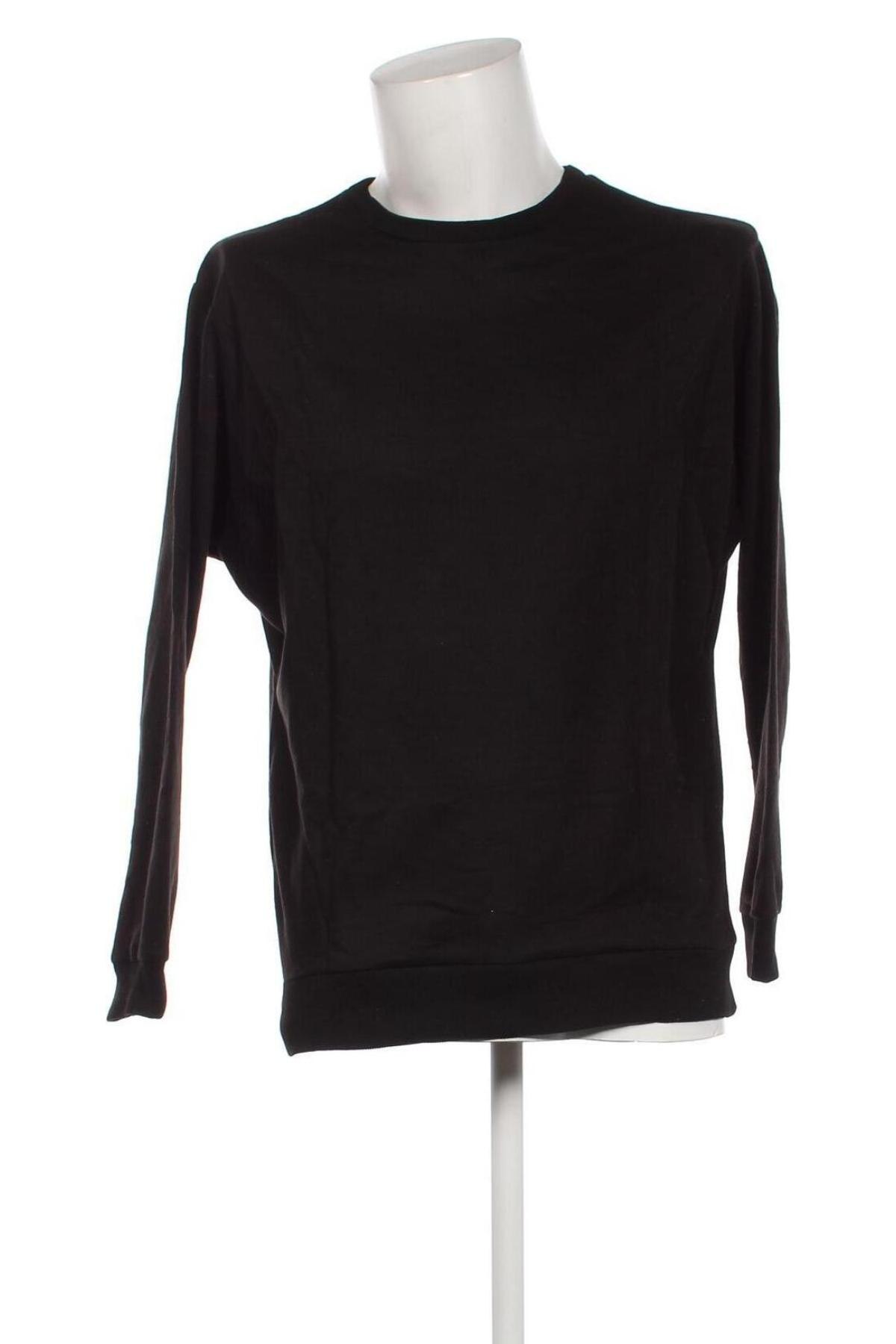 Ανδρική μπλούζα Moon, Μέγεθος M, Χρώμα Μαύρο, Τιμή 5,31 €