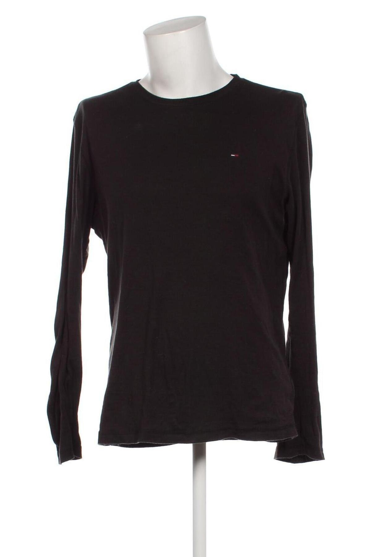 Herren Shirt Tommy Jeans, Größe XL, Farbe Schwarz, Preis 28,04 €
