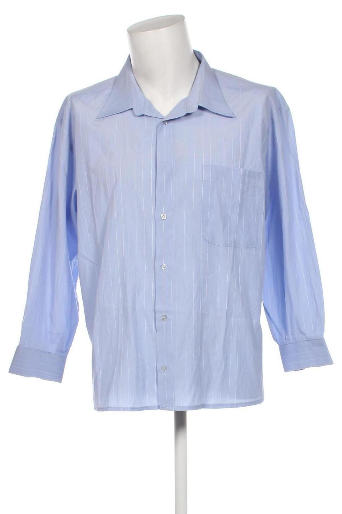 Мъжка риза, Размер 3XL, Цвят Син, Цена 15,00 лв.