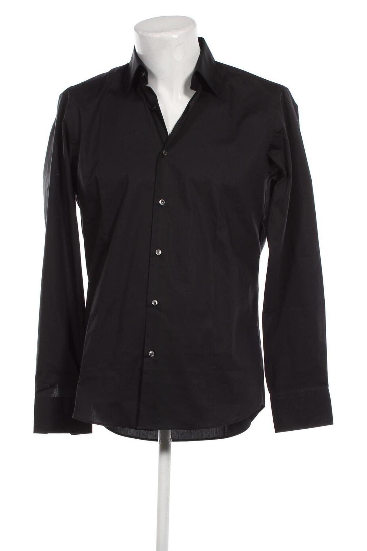 Ανδρικό πουκάμισο BOSS, Μέγεθος M, Χρώμα Μπλέ, Τιμή 91,30 €