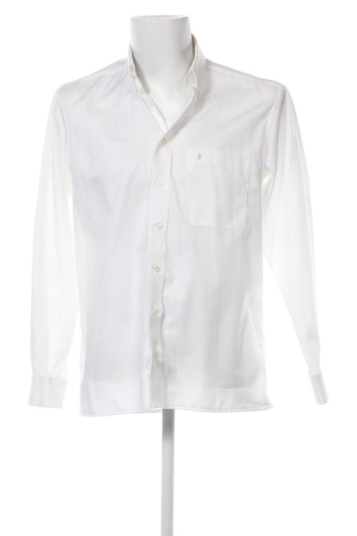 Herrenhemd Eterna  Excellent, Größe M, Farbe Weiß, Preis € 16,70