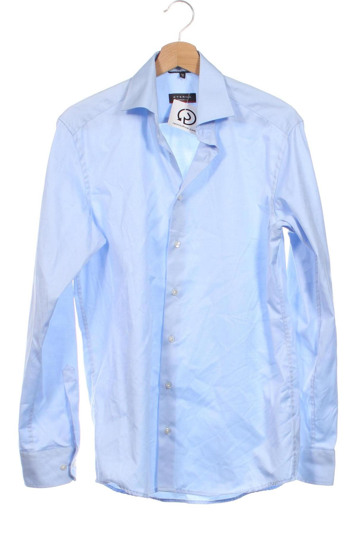 Herrenhemd Eterna, Größe S, Farbe Blau, Preis 8,05 €
