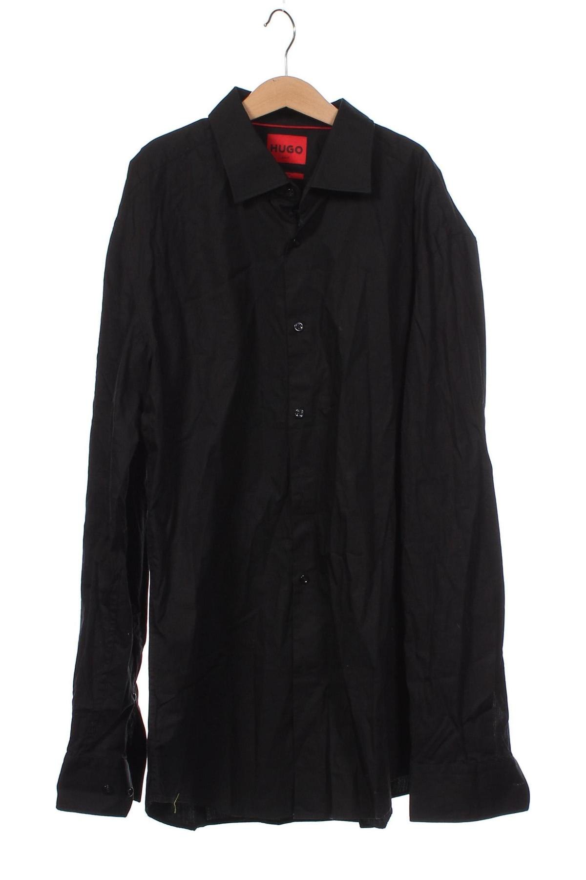 Мъжка риза Hugo Boss, Размер L, Цвят Черен, Цена 79,60 лв.