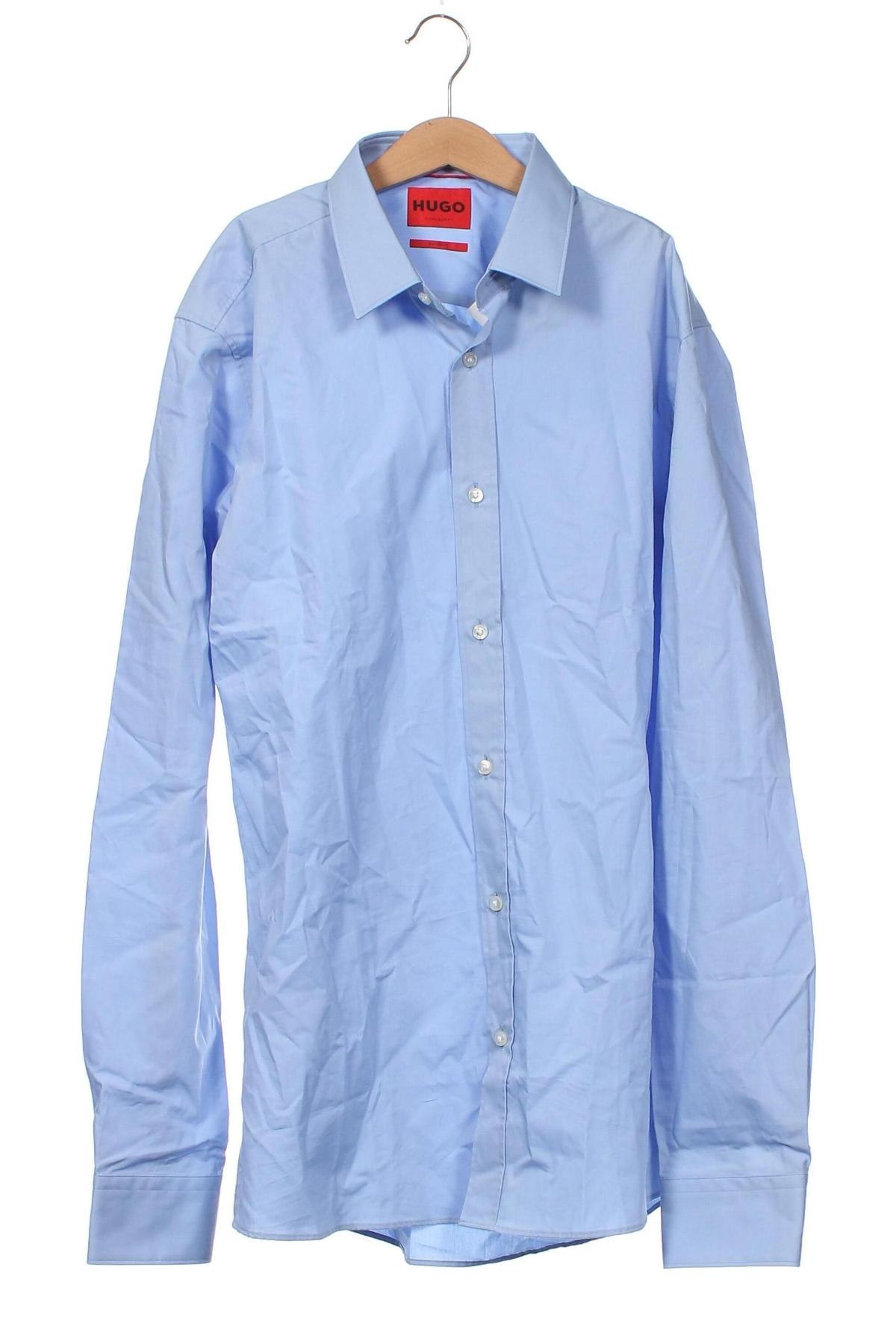 Herrenhemd Hugo Boss, Größe S, Farbe Blau, Preis € 61,55