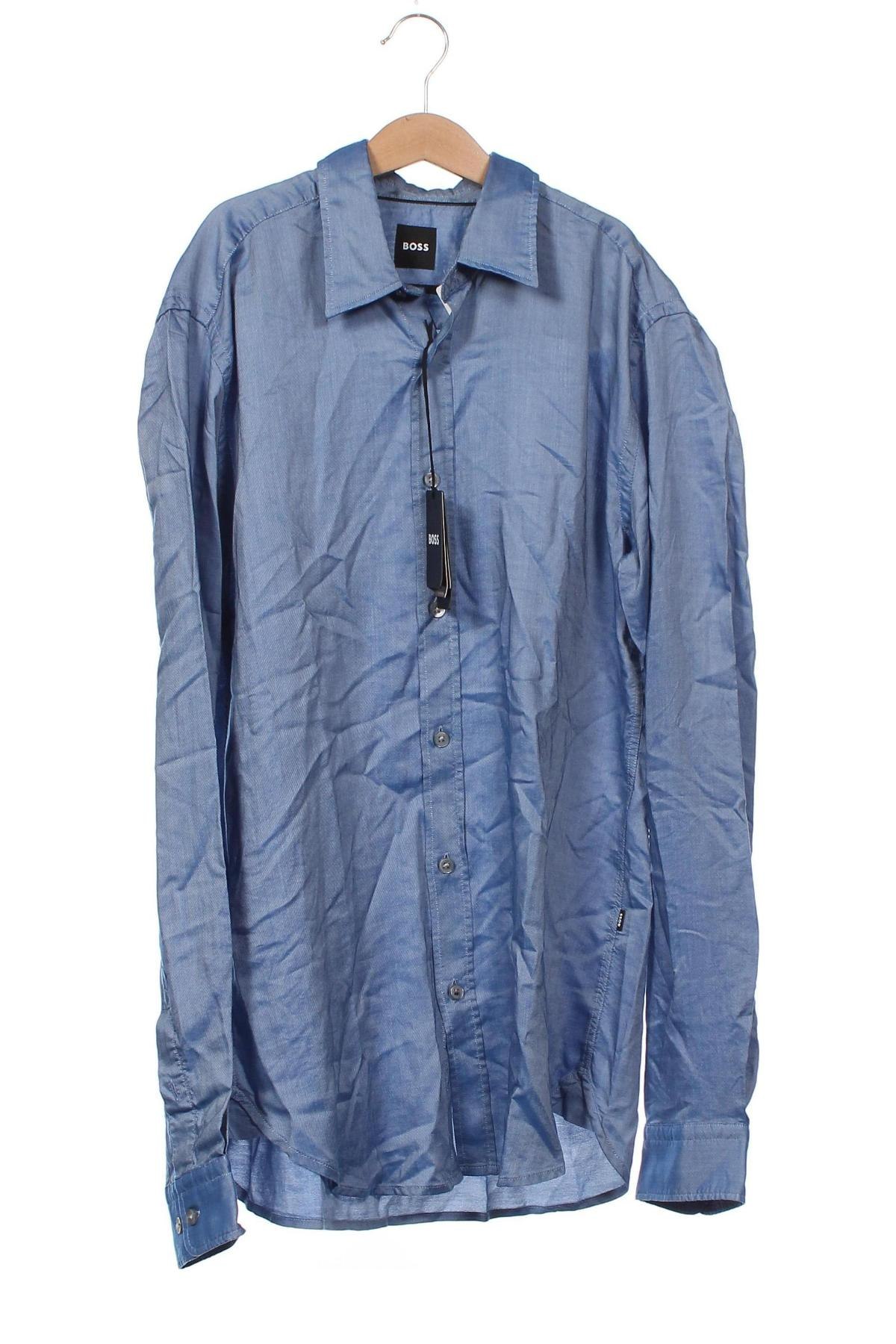 Herrenhemd Hugo Boss, Größe S, Farbe Blau, Preis € 78,99