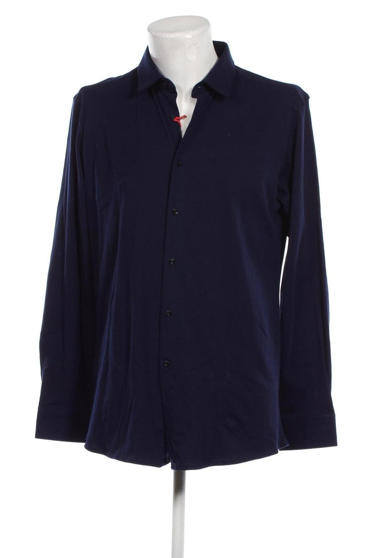 Ανδρικό πουκάμισο Hugo Boss, Μέγεθος XL, Χρώμα Μπλέ, Τιμή 96,43 €