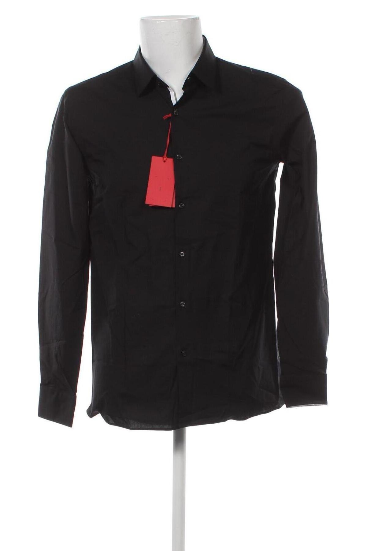 Pánská košile  Hugo Boss, Velikost M, Barva Černá, Cena  2 567,00 Kč