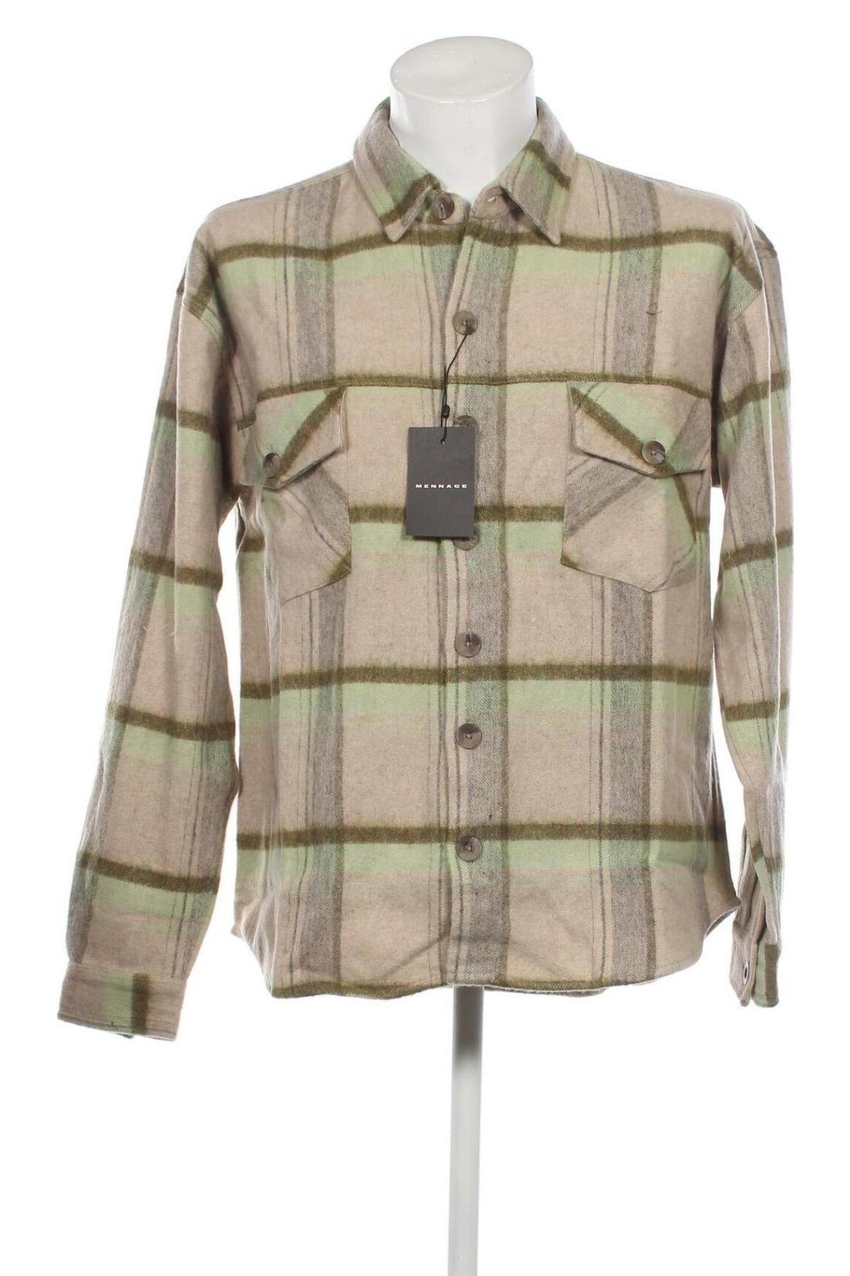 Ανδρικό πουκάμισο Mennace, Μέγεθος M, Χρώμα Πολύχρωμο, Τιμή 8,30 €