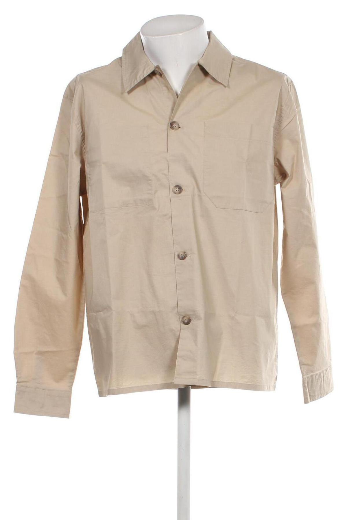 Ανδρικό πουκάμισο Minimum, Μέγεθος L, Χρώμα  Μπέζ, Τιμή 9,05 €