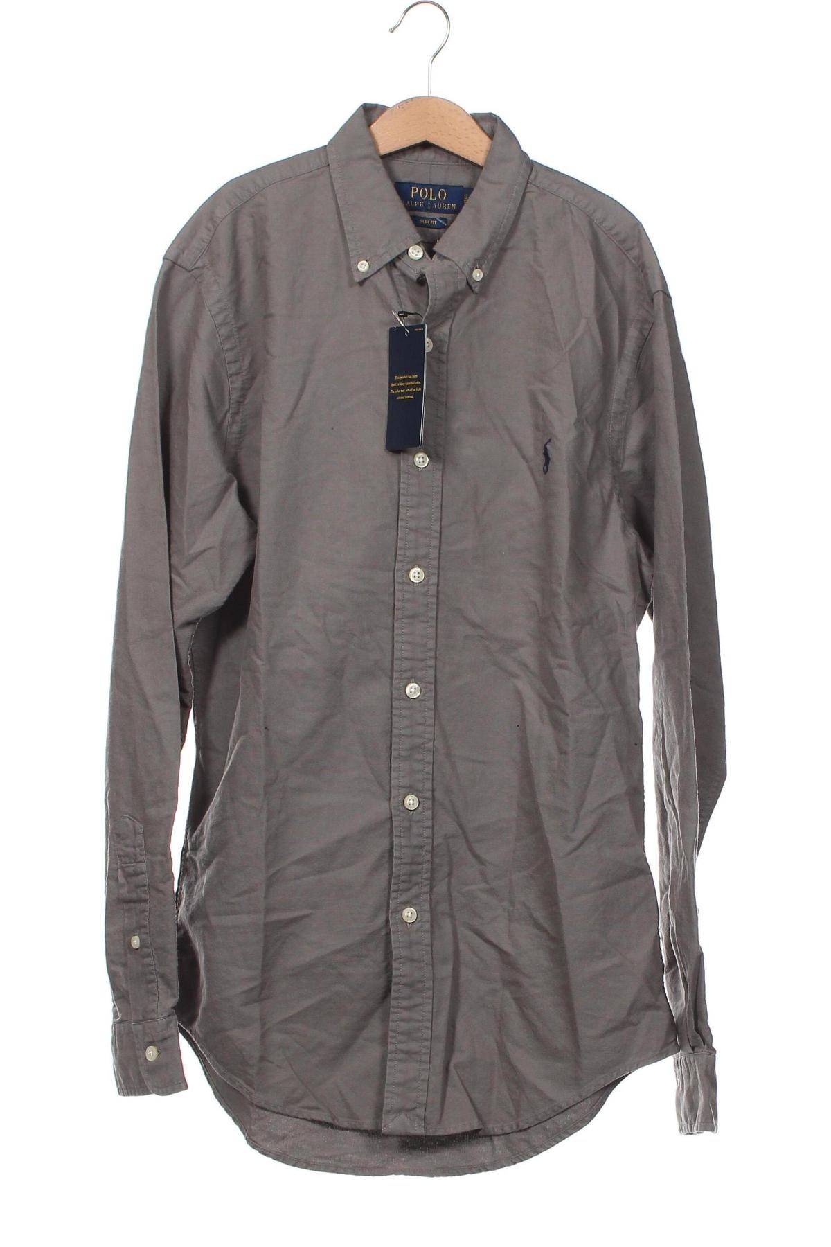 Мъжка риза Polo By Ralph Lauren, Размер S, Цвят Сив, Цена 205,00 лв.